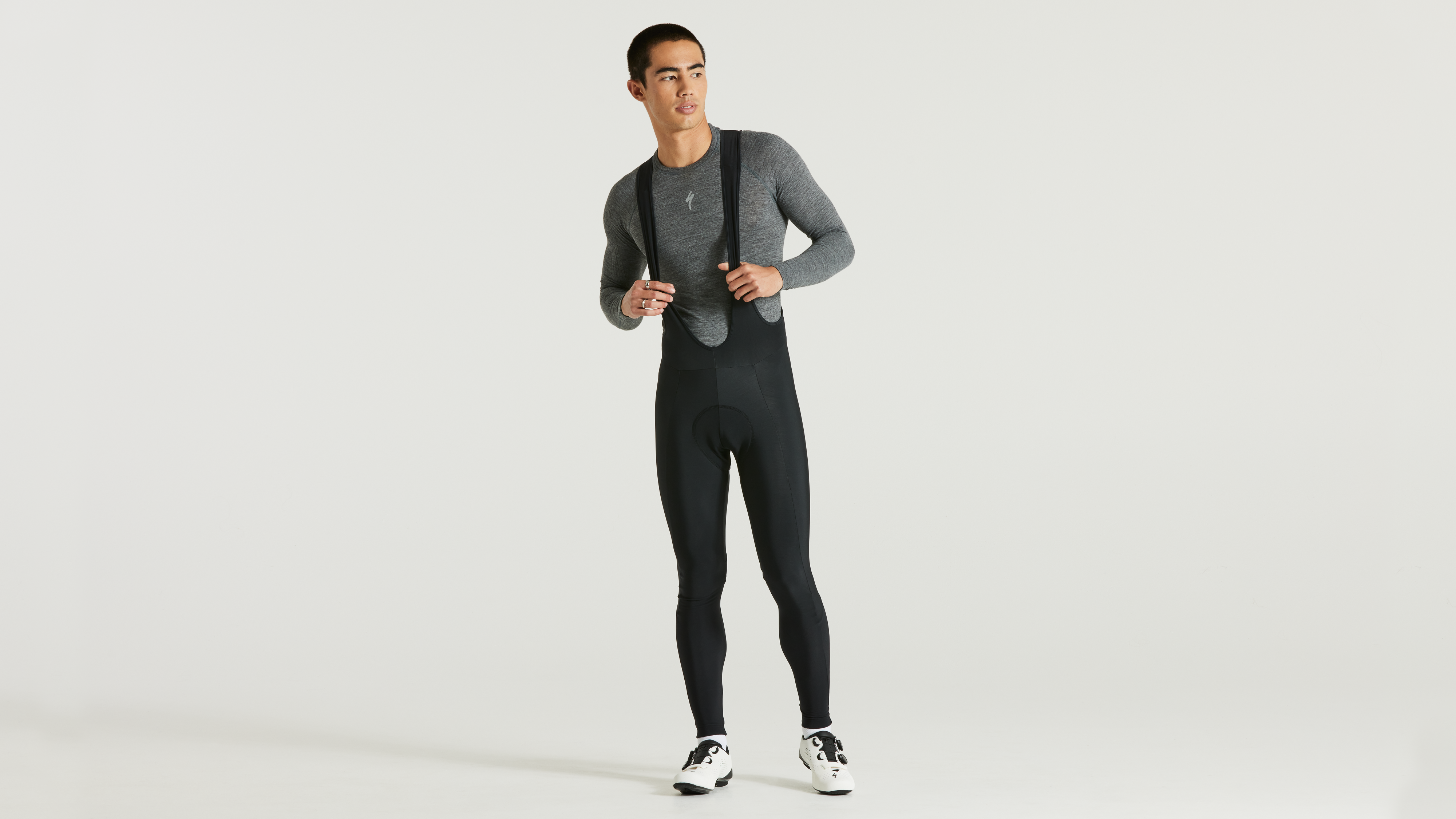 MEN'S RBX COMP THERMAL BIB TIGHTS BLK S(S ブラック