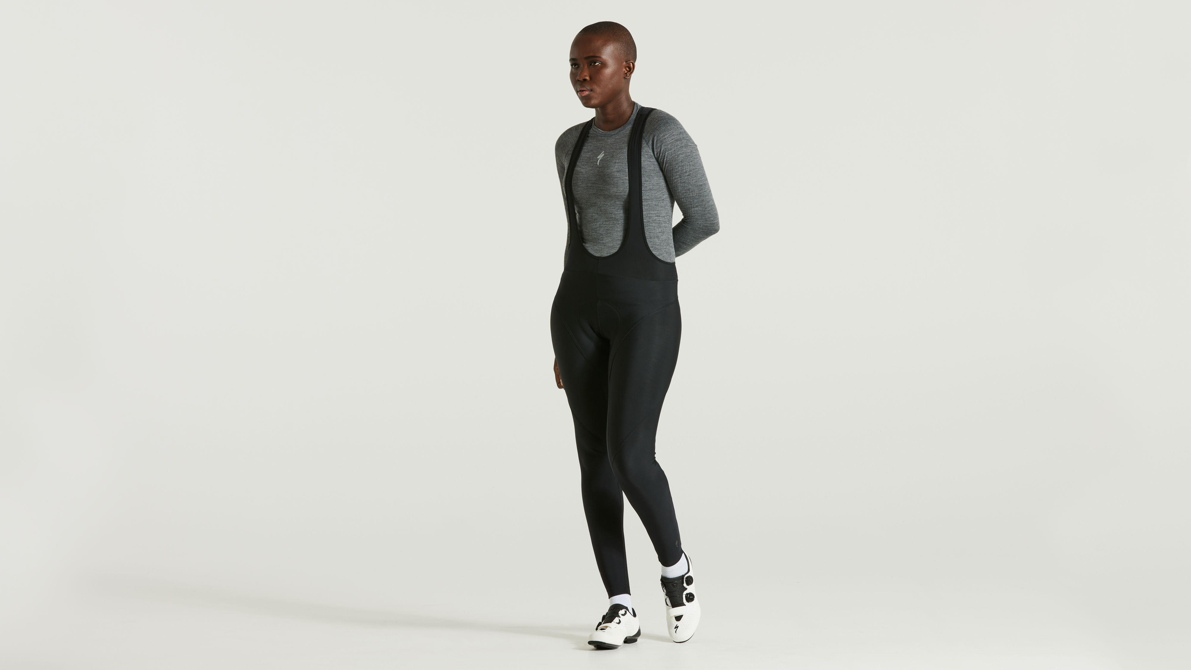 Women's Vertex Thermal Bib Tight - Black / XS