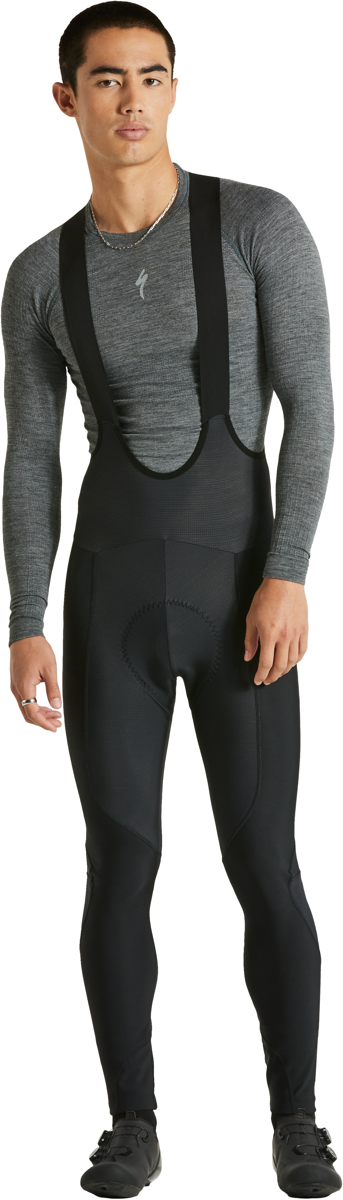 Culote largo con tirantes SL Pro Thermal para hombre