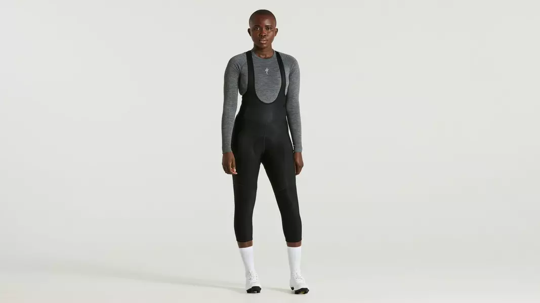 Women's Adventure Thermal Bib Knicker w/ SWAT™ - MD - Black