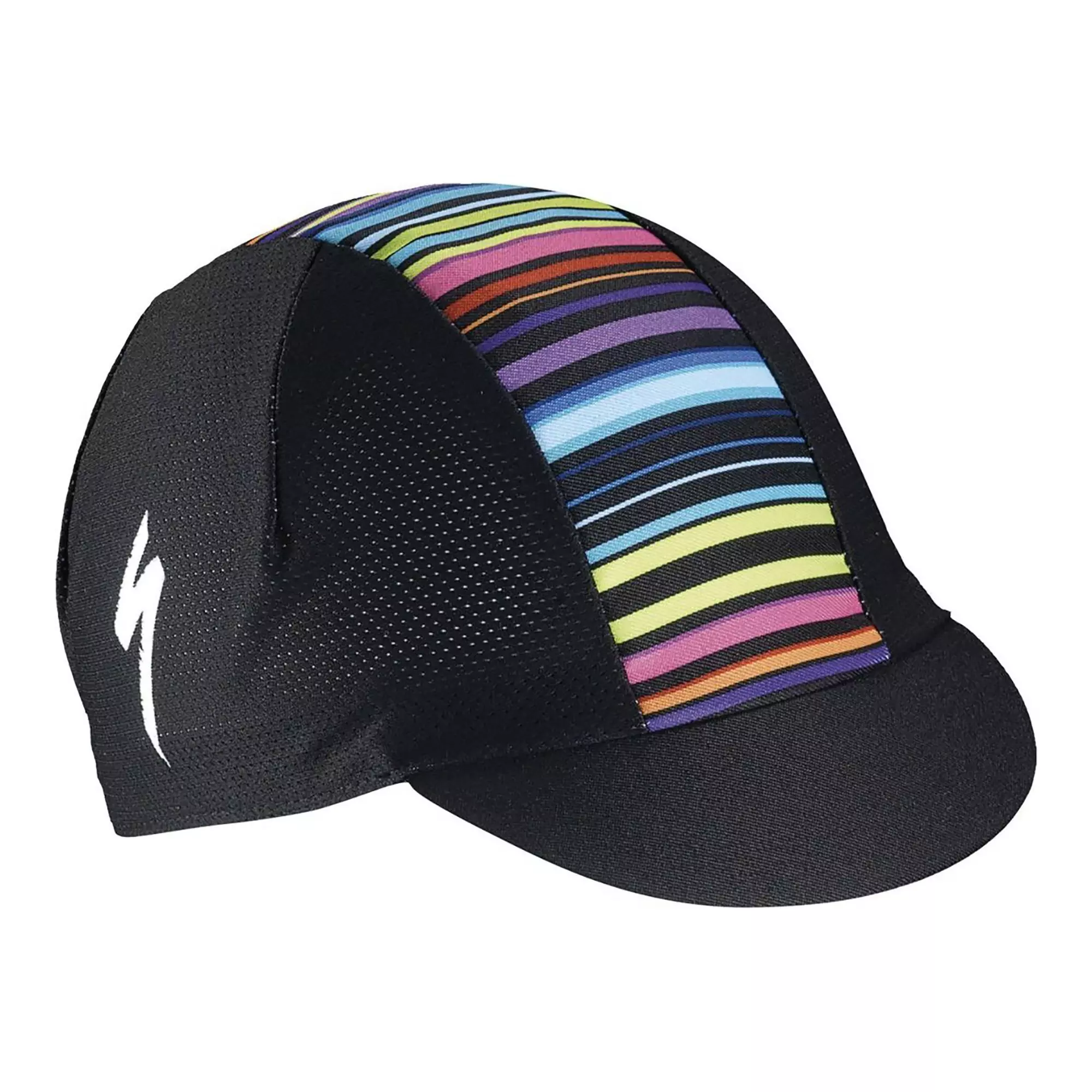 Cycling Cap Light Printed Stripes