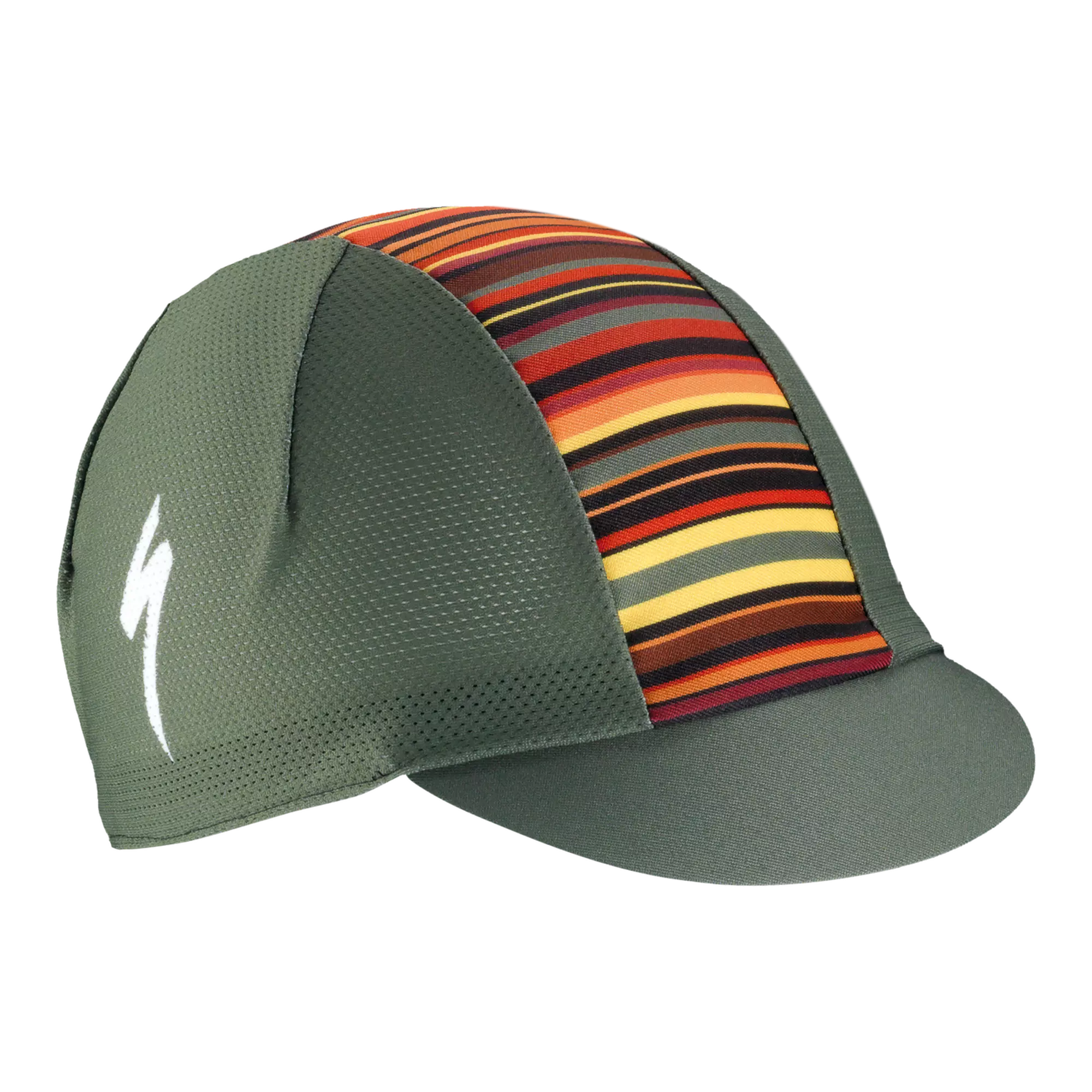 Cycling Cap Light Printed Stripes