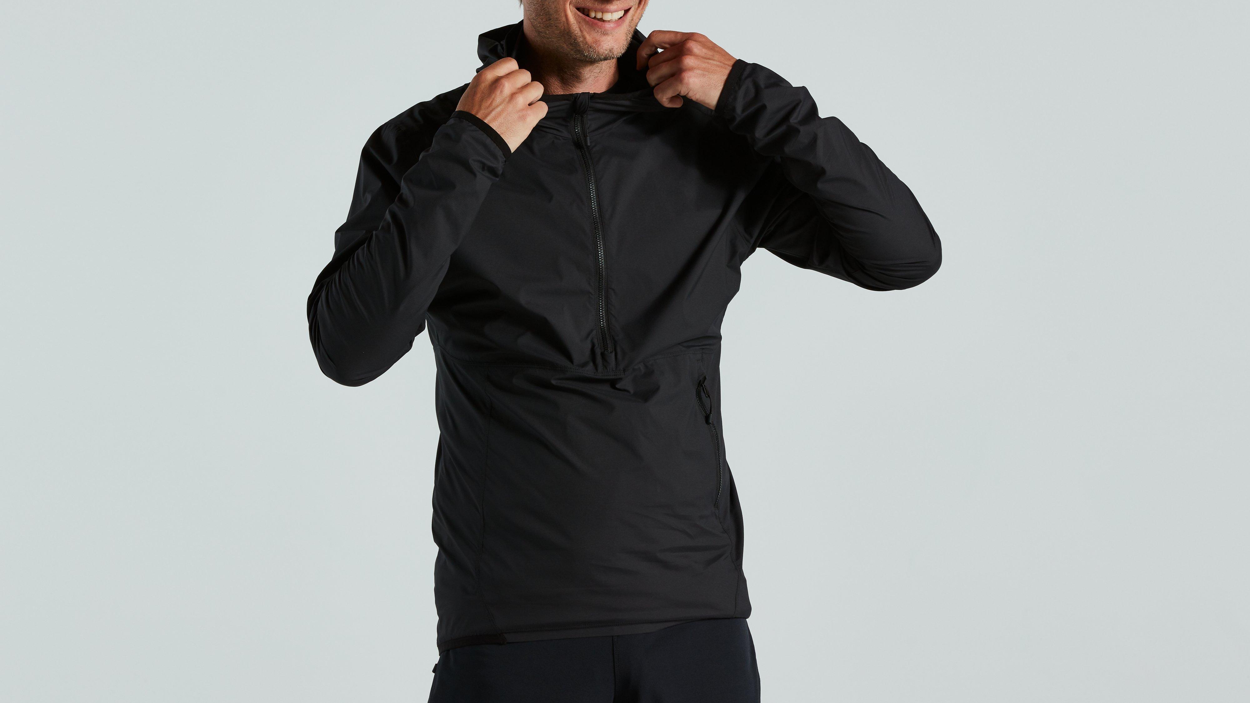 TRAIL-SERIES WIND JACKET MEN BLK S(S ブラック): アパレル