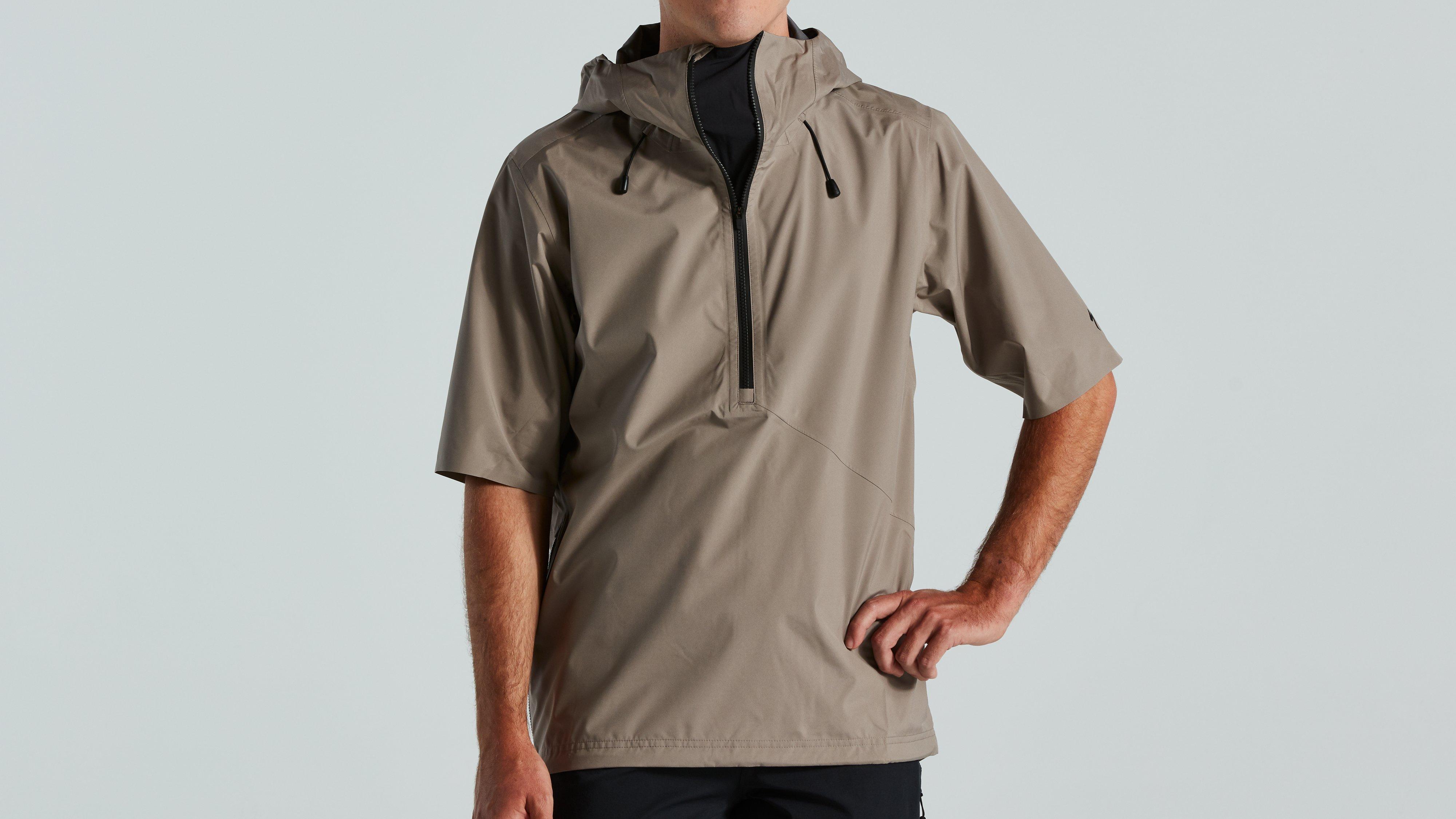 Half sleeve cheap waterproof jacket