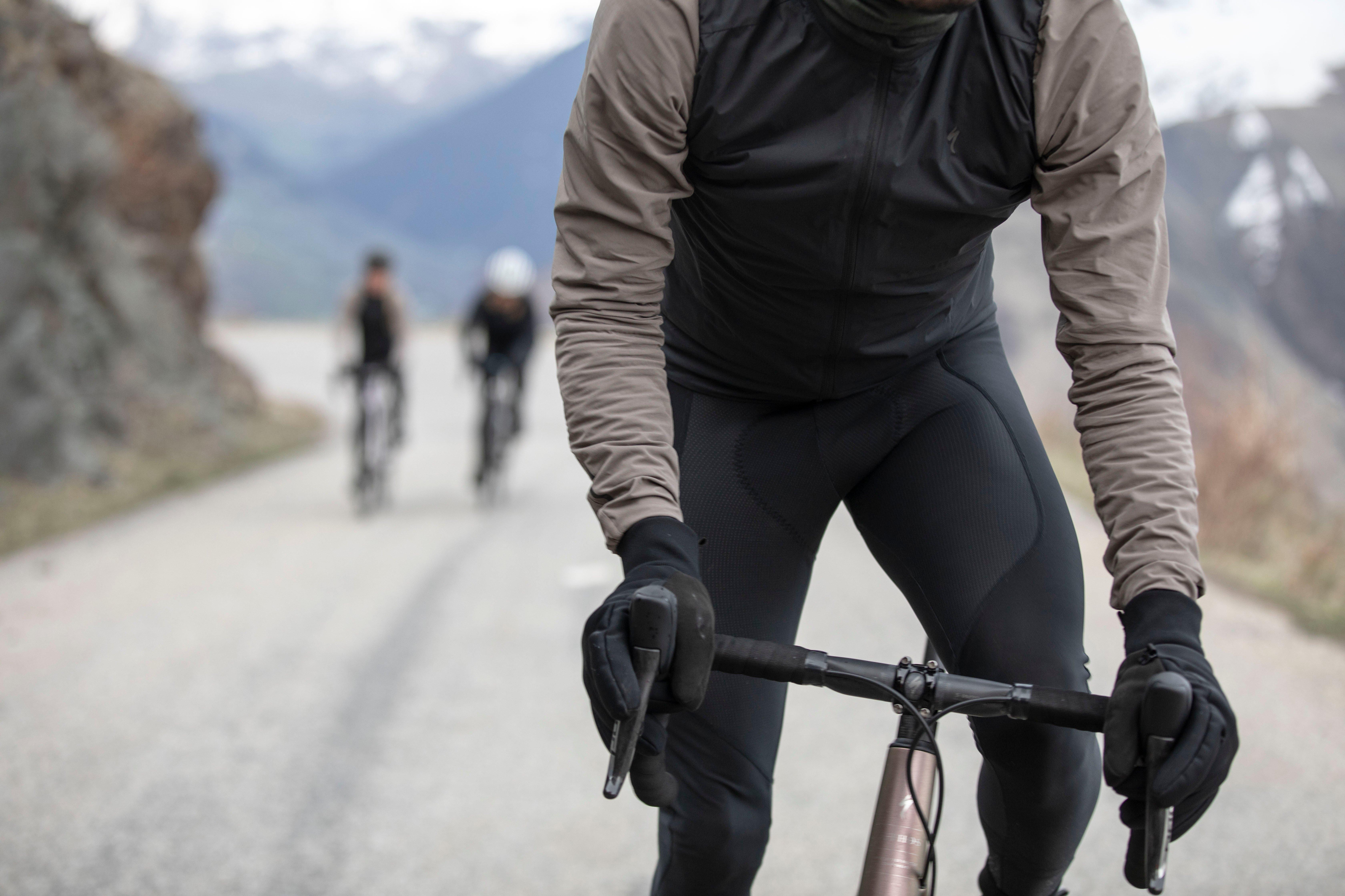 Mens thermal outlet cycling bib tights