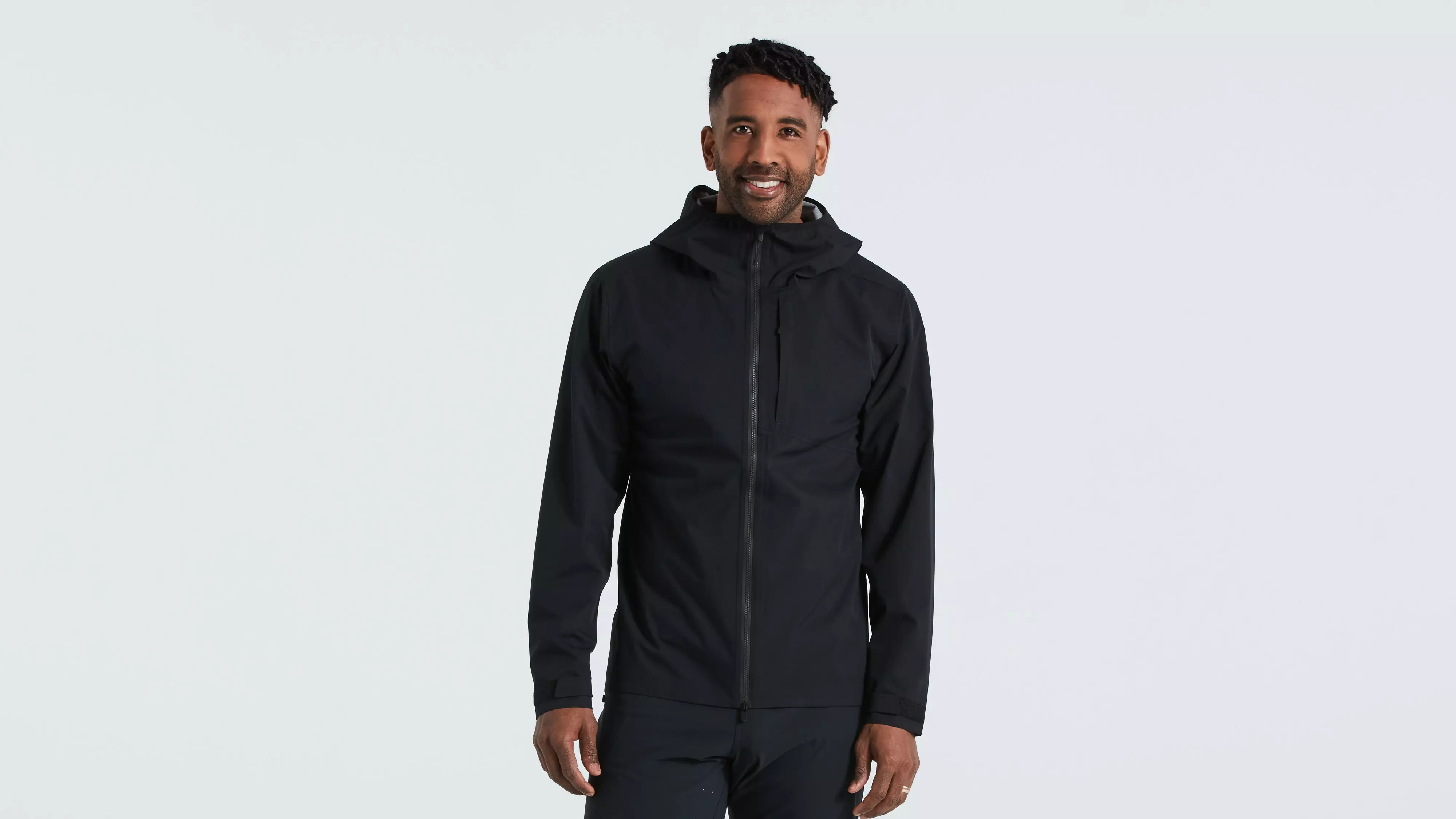 Trail model rain outlet jacket