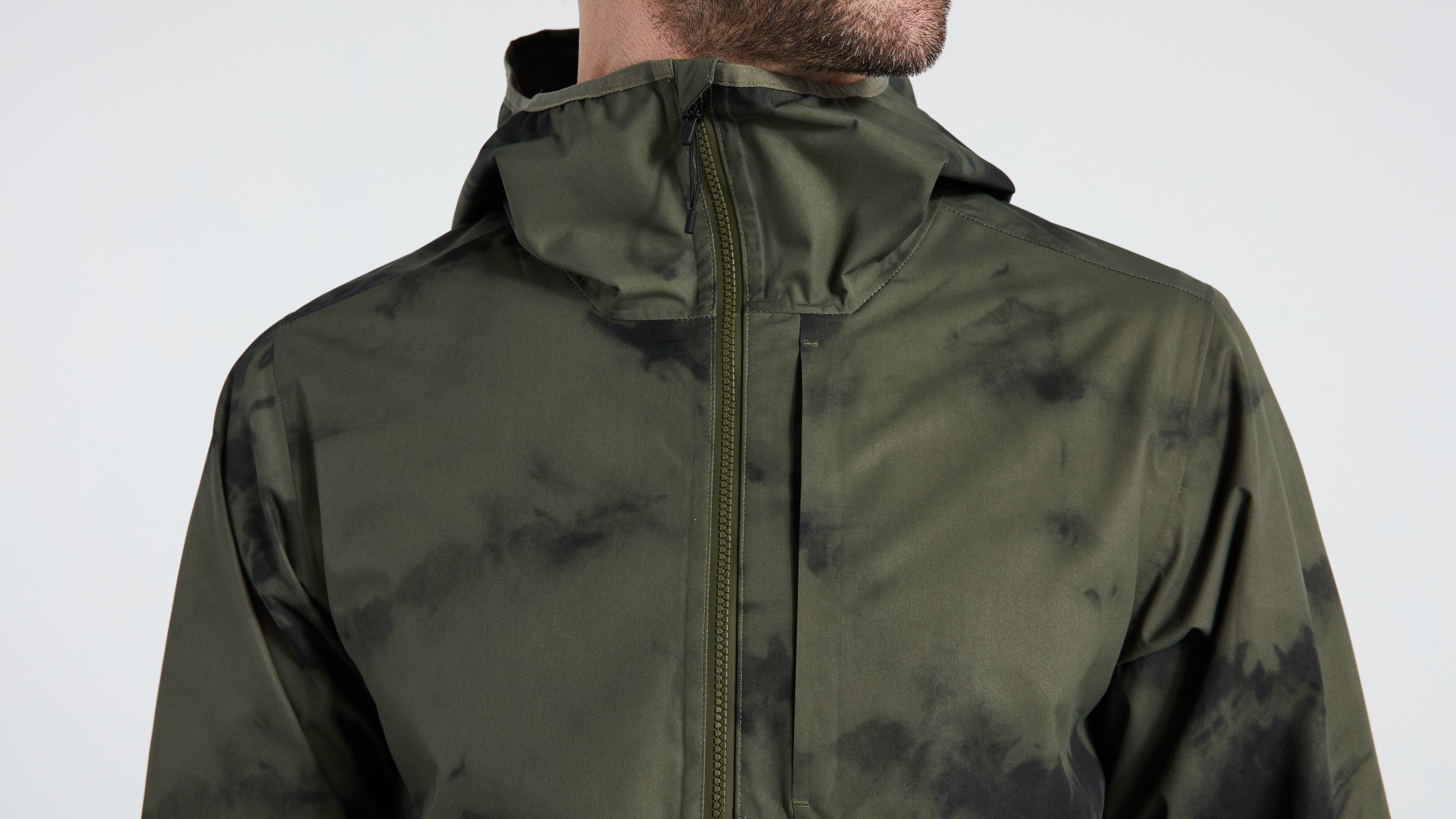 ALTERED-EDITION TRAIL RAIN JACKET MEN OAKGRN L(L オークグリーン