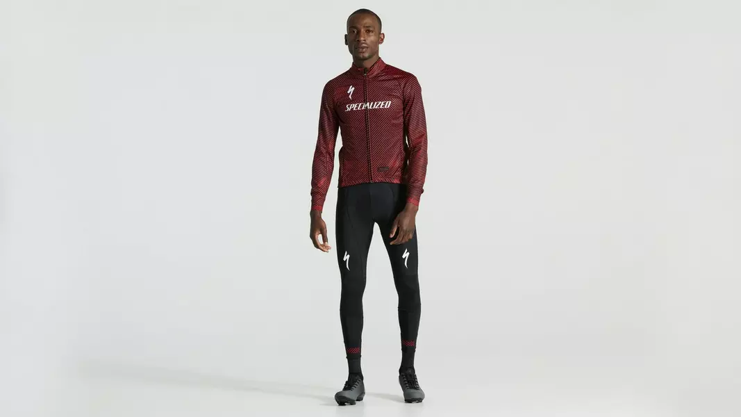 Giubbino Team SL Expert Softshell - S - ROSSO | TheFlow.bike