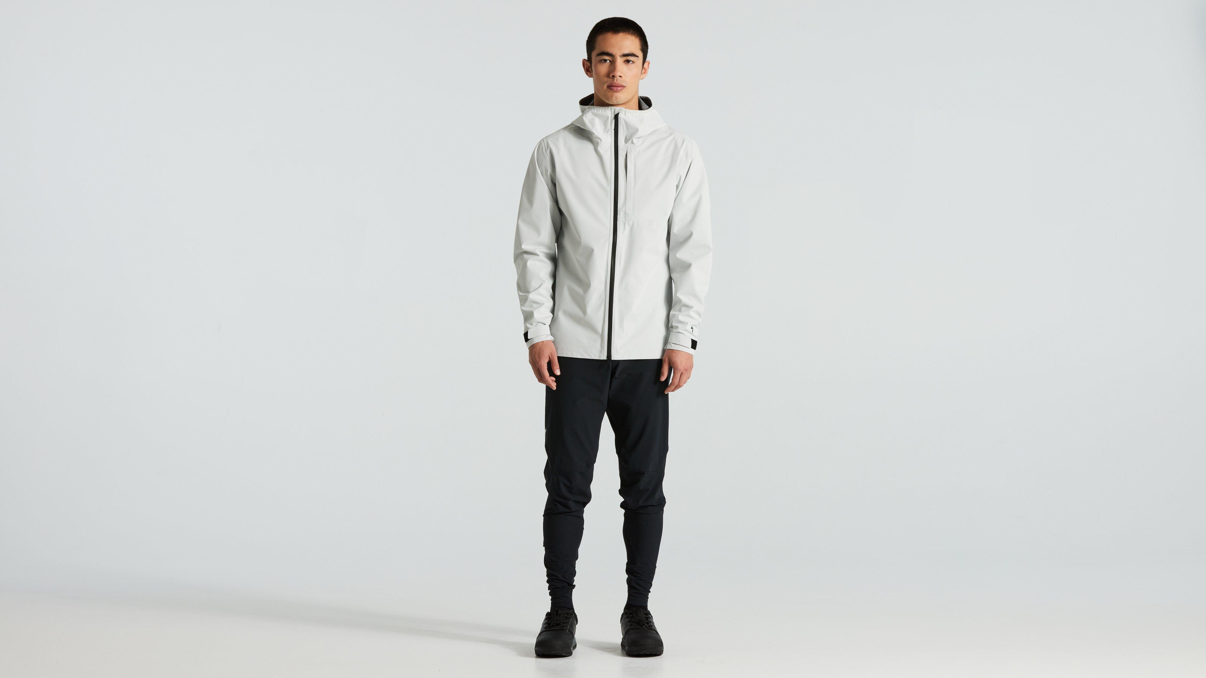 White rain jacket clearance mens