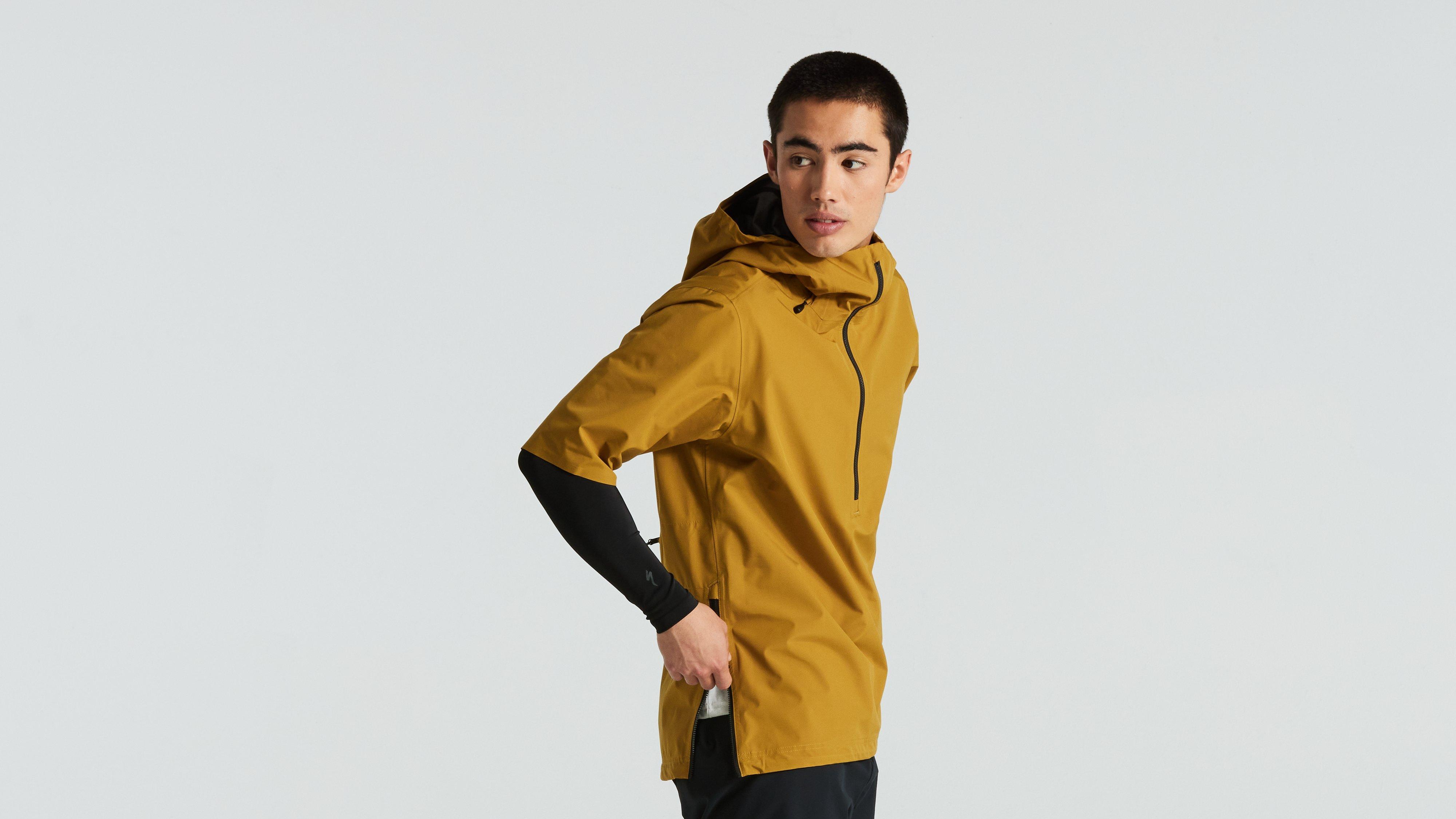 Short shop sleeve anorak