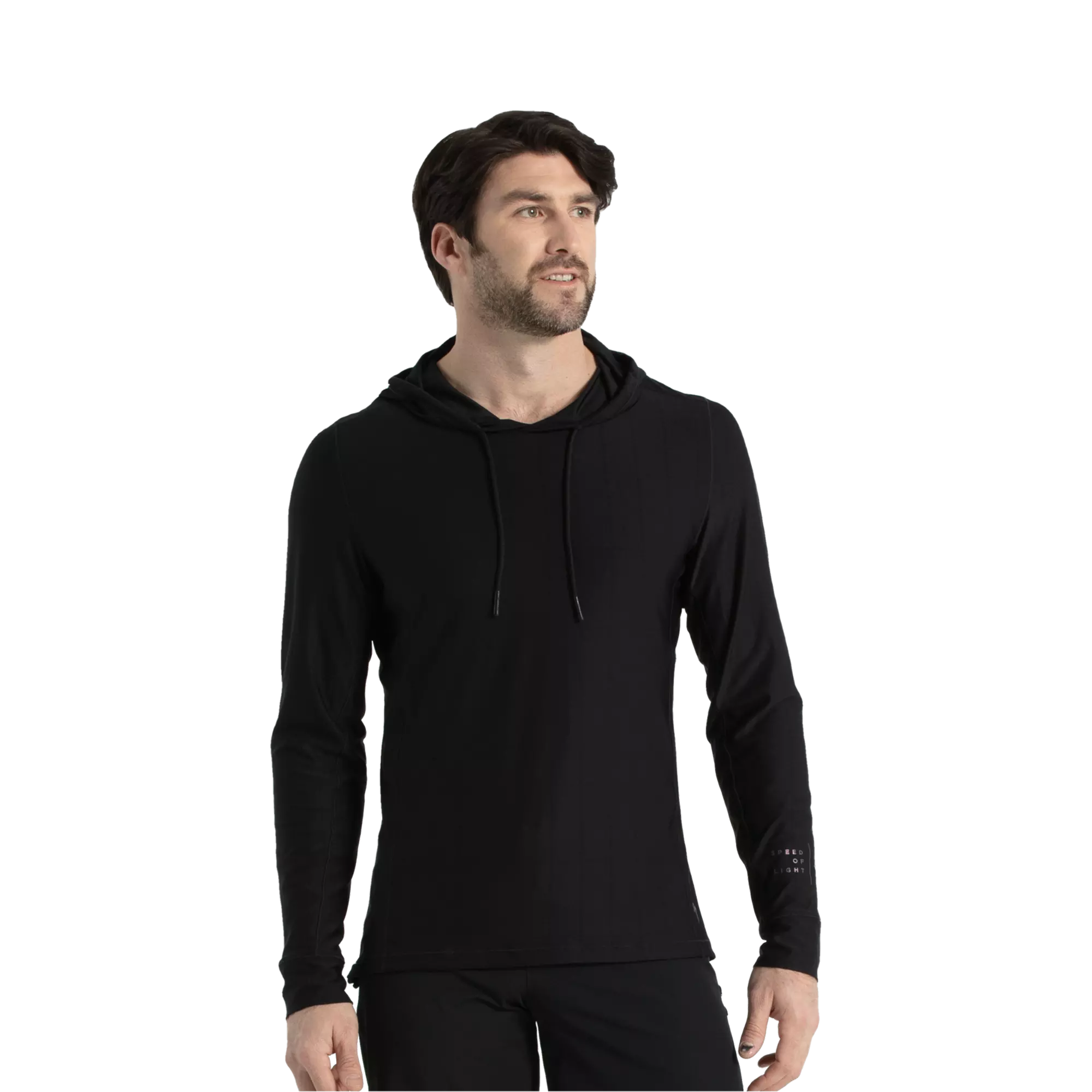 Playera ligera con capucha para hombre - Colección Speed ​​of Light