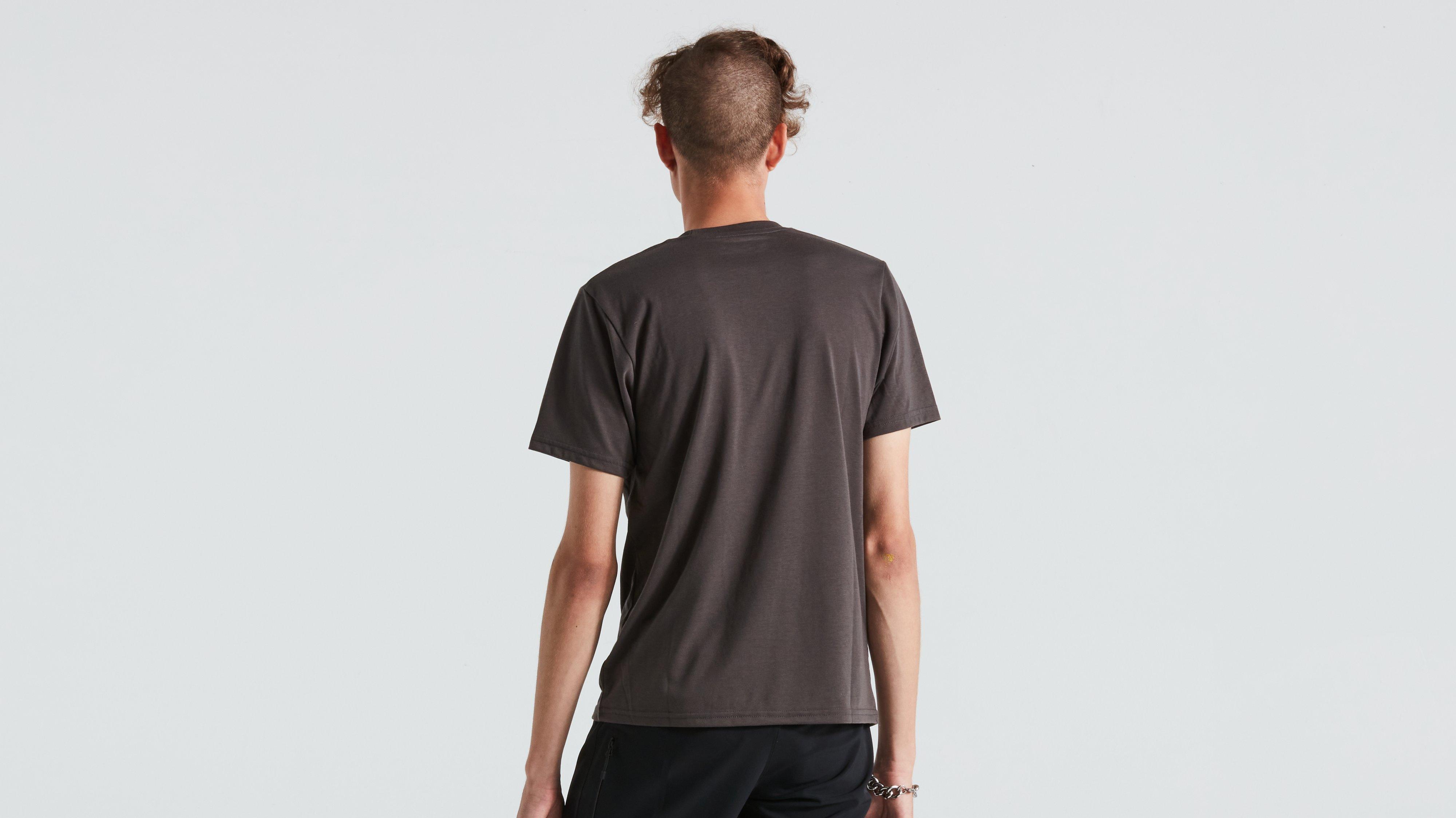 MEN'S S-LOGO SHORT SLEEVE T-SHIRT CHAR M(M チャコール): アパレル