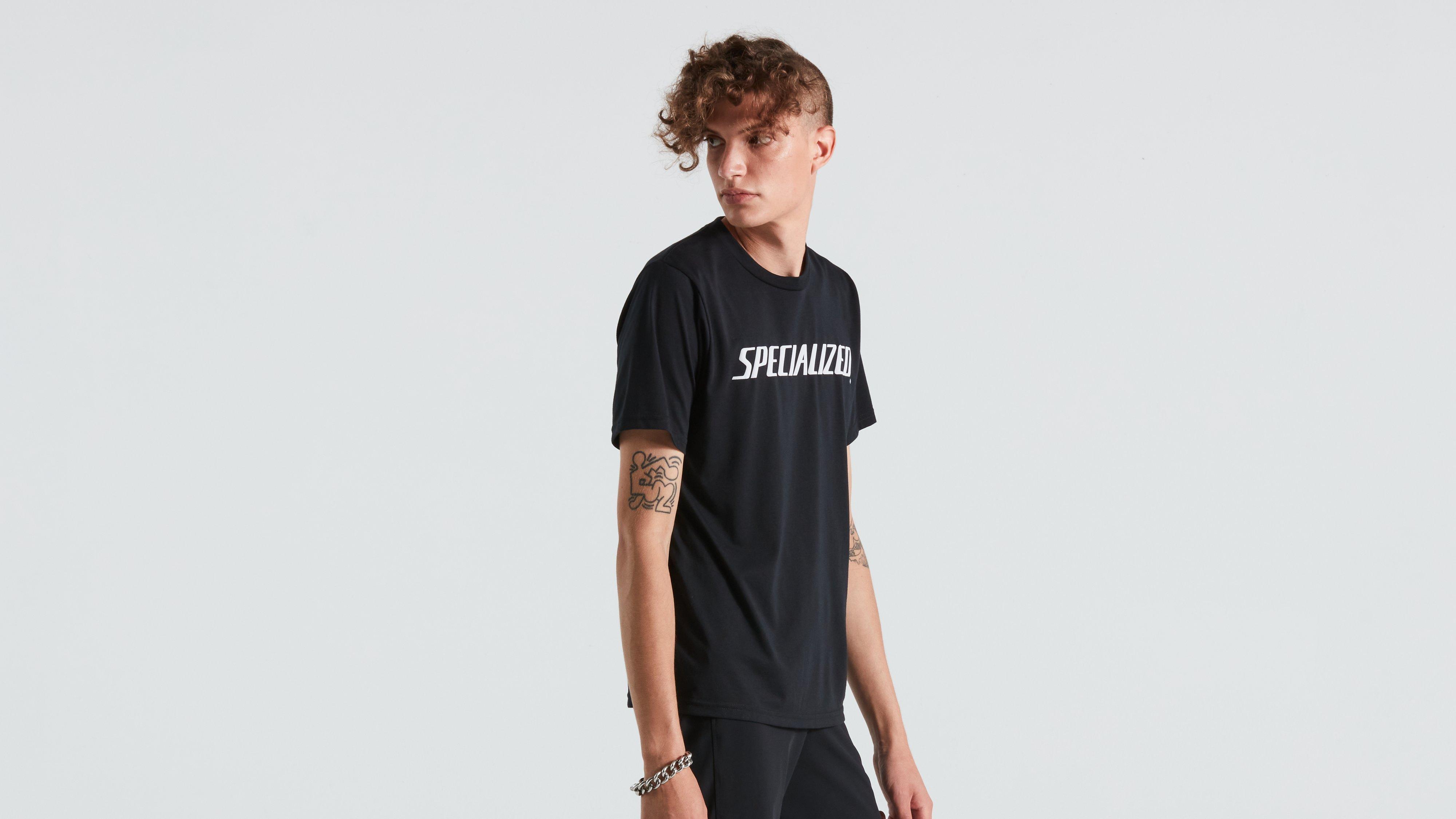 30日間満足保証対象】MEN'S WORDMARK SHORT SLEEVE T-SHIRT BLK S(S ブラック):  アパレル｜スペシャライズドオンラインストア