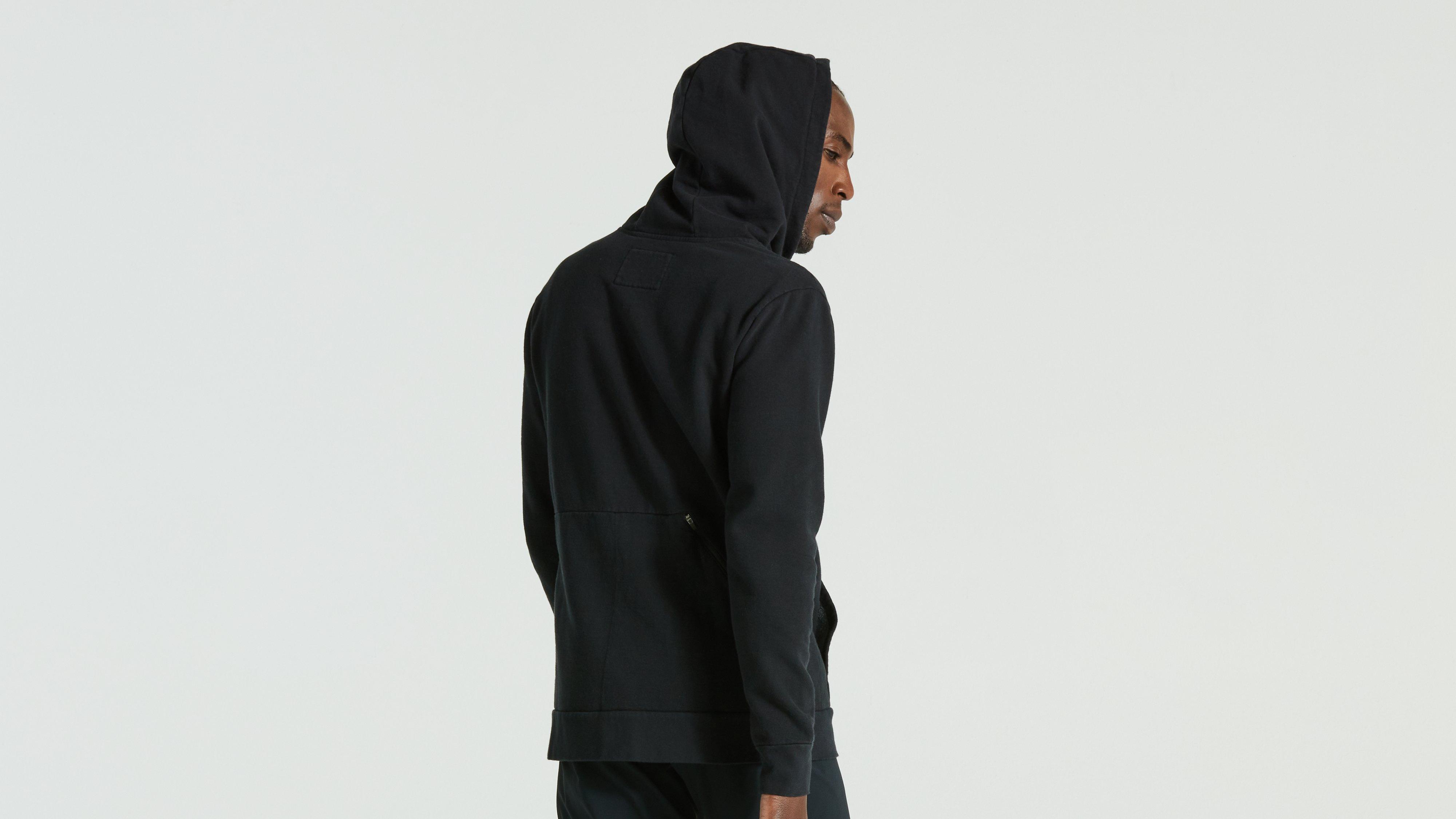 MEN'S LEGACY WORDMARK ZIP-UP HOODIE BLK L(L ブラック): アパレル