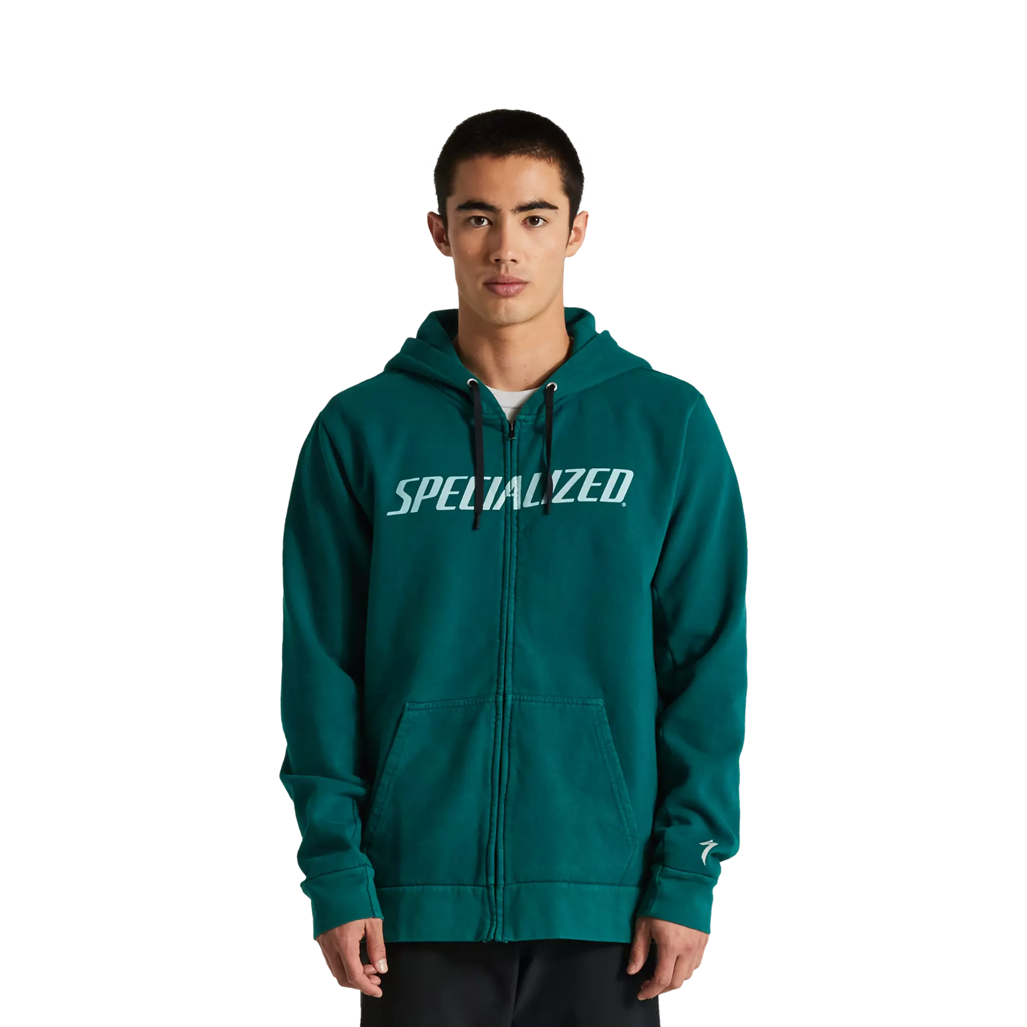 Sudadera Specialized de hombre con capucha y cremallera Legacy.