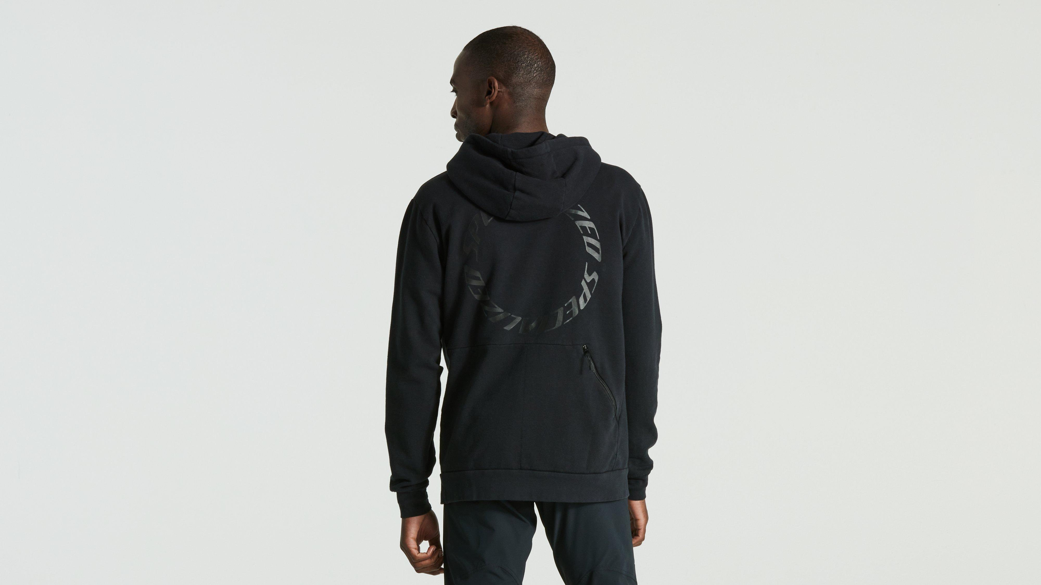 TWISTED PULL-OVER HOODIE BLK M(M ブラック): アパレル