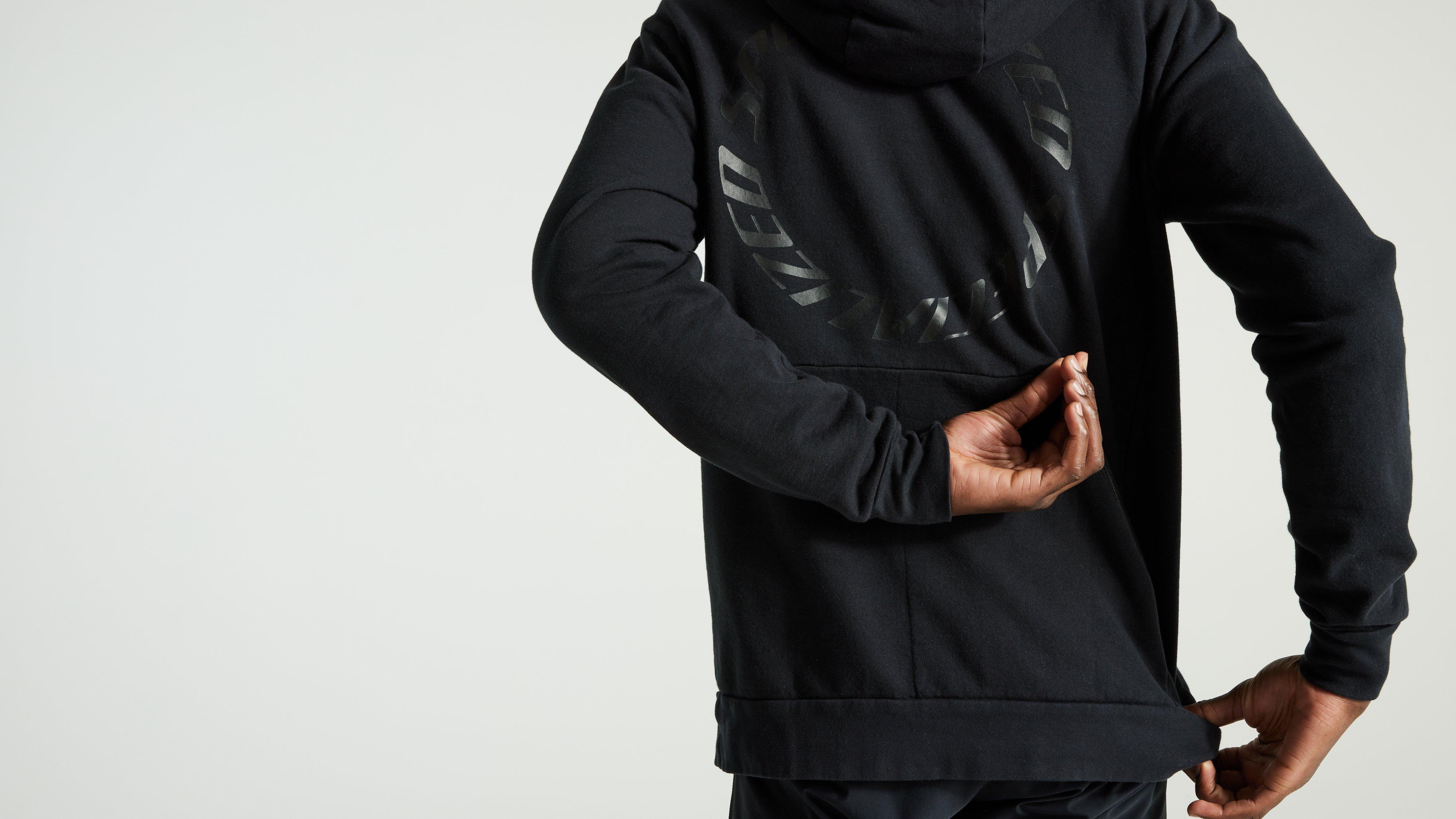 TWISTED PULL-OVER HOODIE BLK M(M ブラック): アパレル