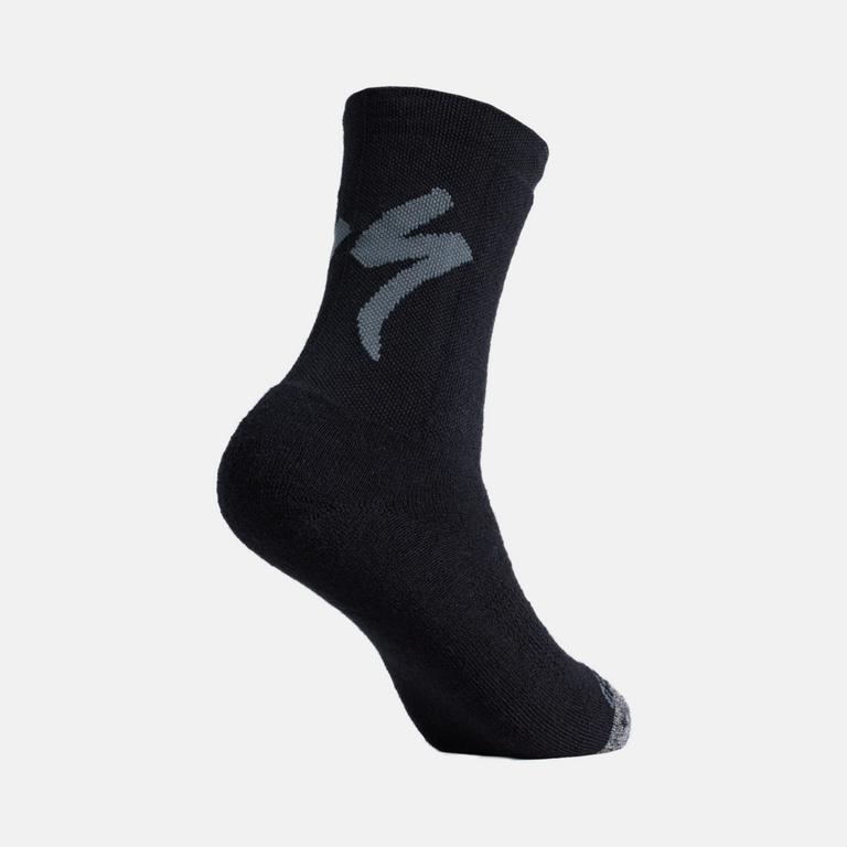 Merino Deep Winter Tall Logo Socks