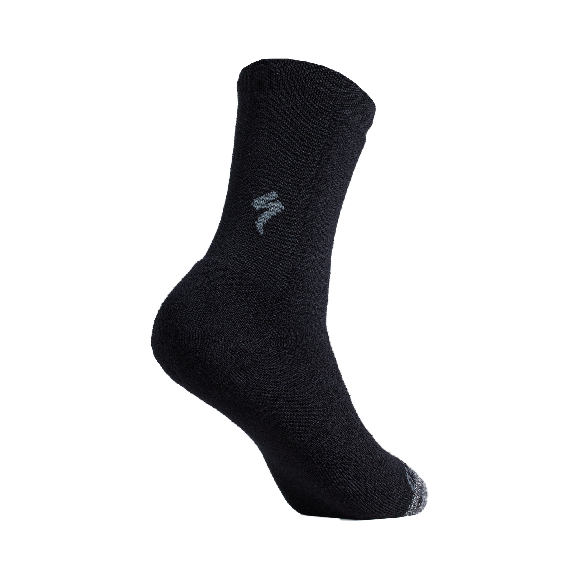 Alaska Knits™ Merino Wool Ladies' Hiking Crew Socks Khkai 9-11 Made in Usa