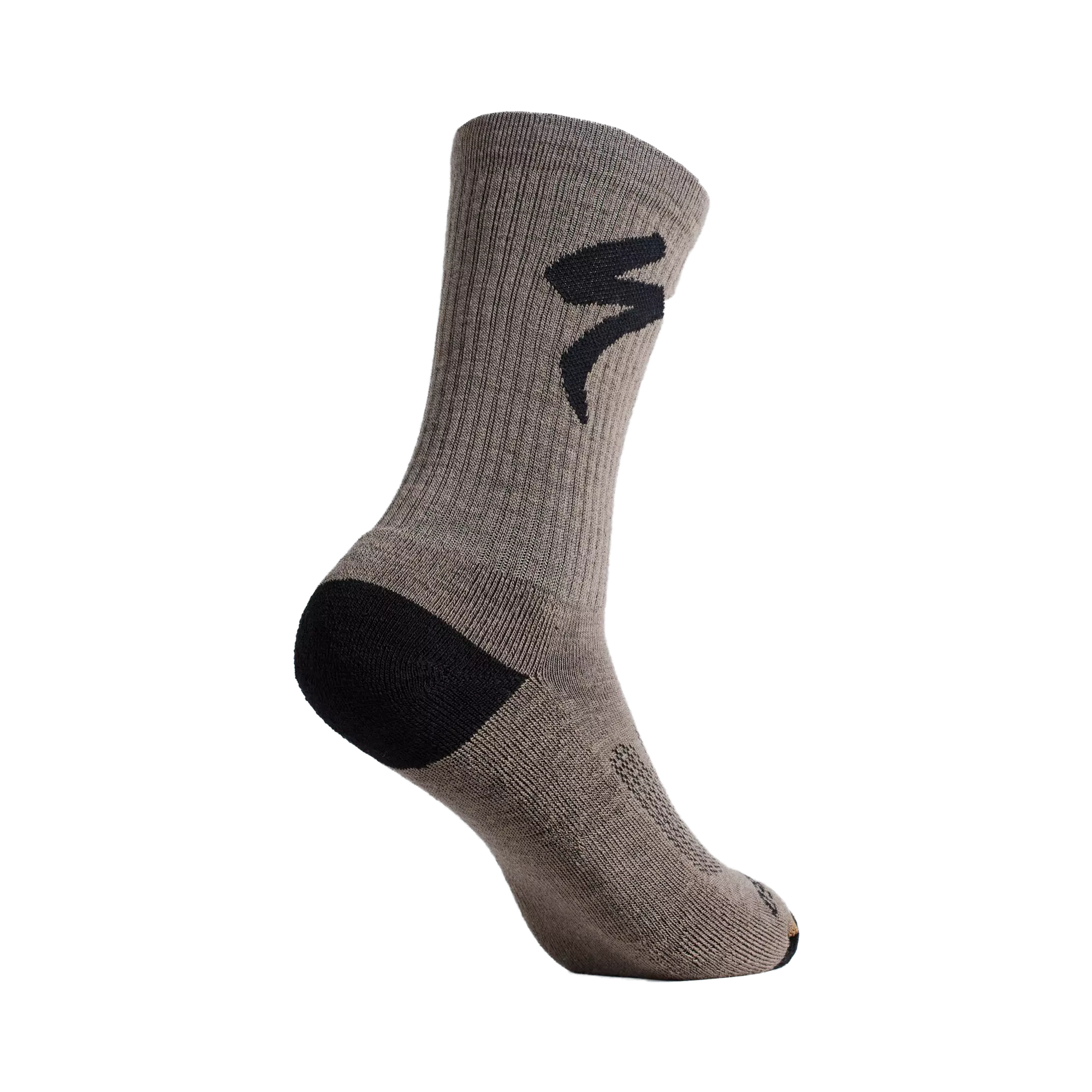 Merino Midweight Tall Logo Socks