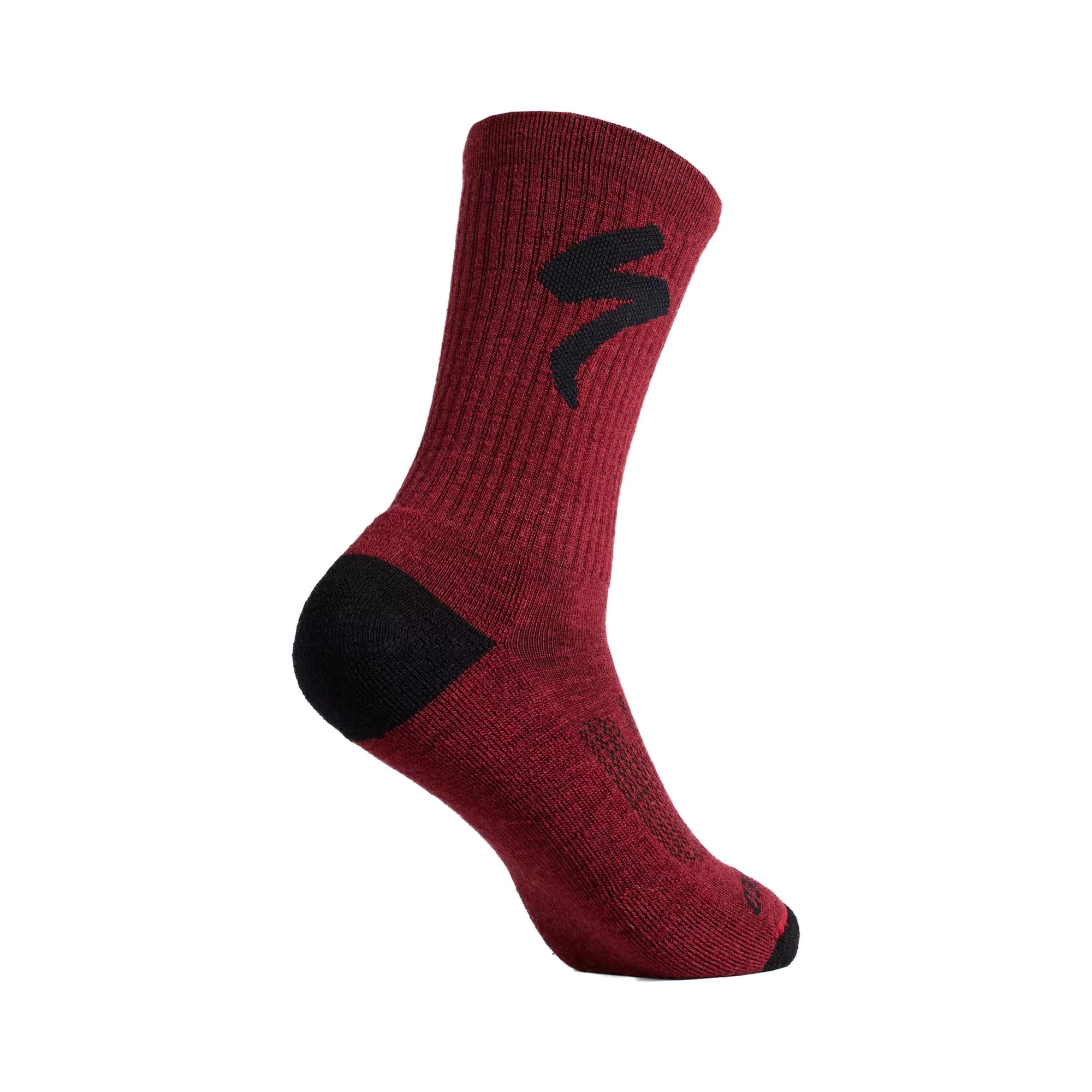 Merino Midweight Tall Logo Socks