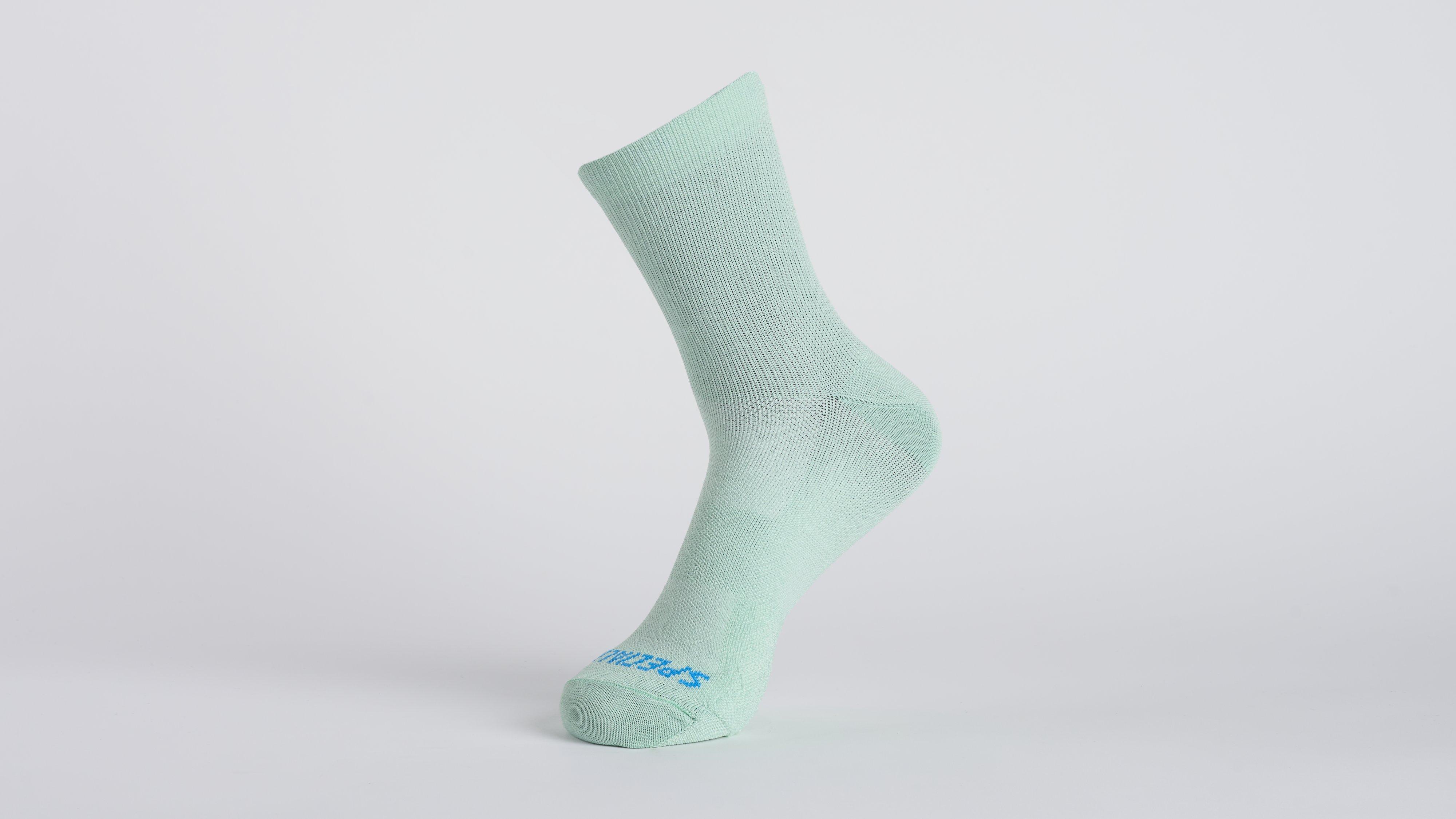 30日間満足保証対象】SOFT AIR MID LOGO SOCK WHTSGE M(M (25.5 cm～27