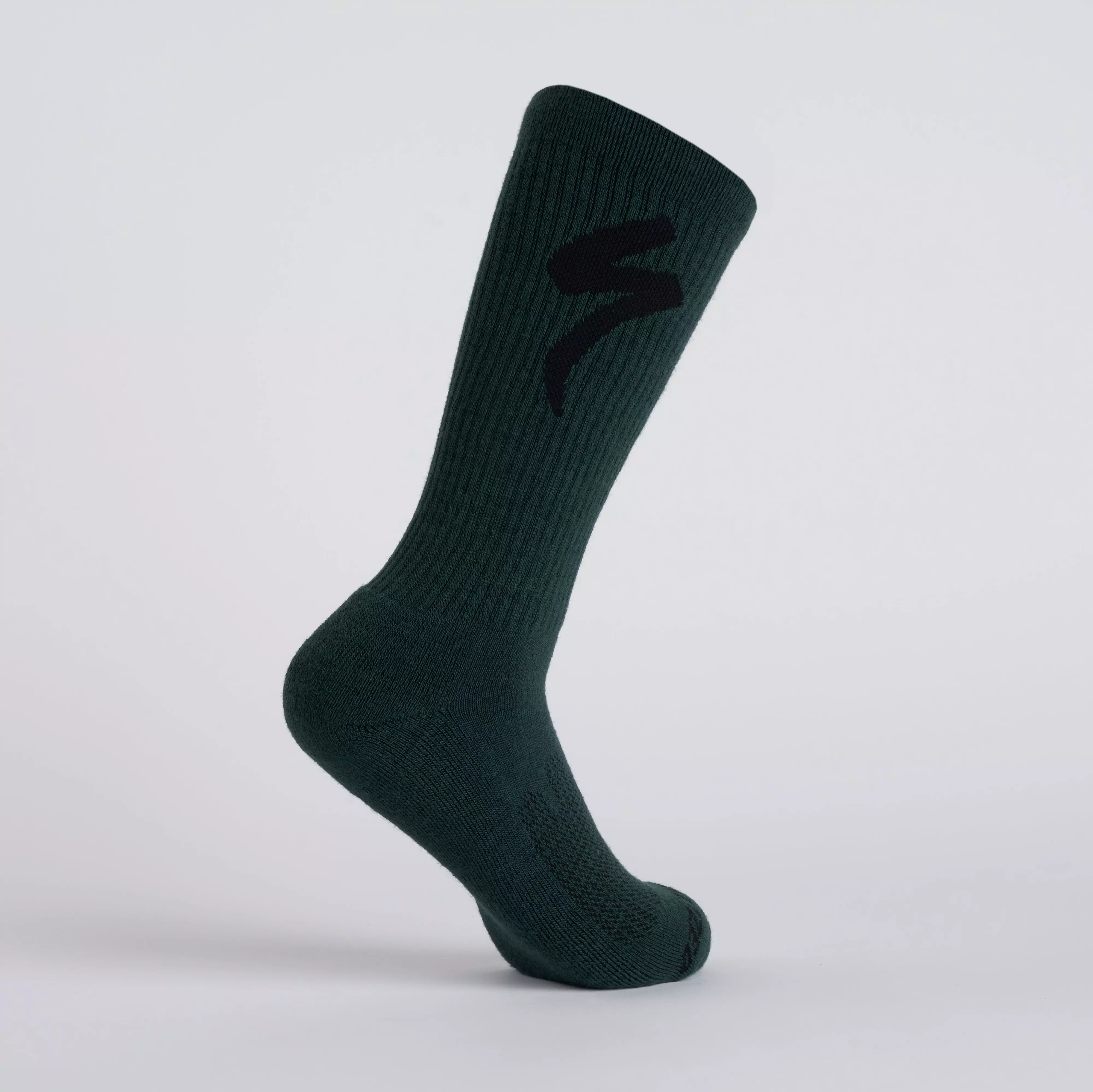 Merino Midweight Tall Logo Socks