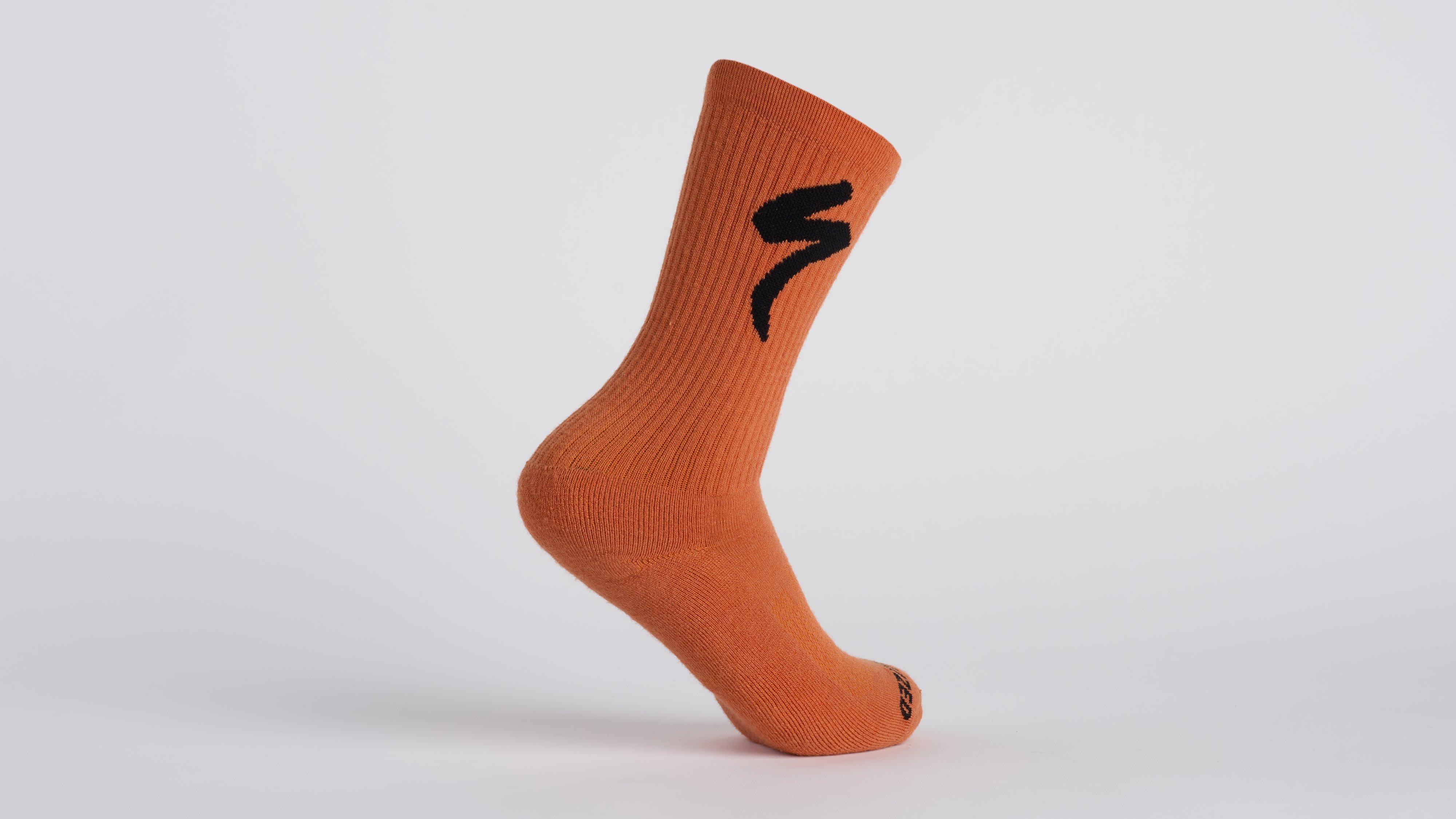 MERINO MIDWEIGHT TALL LOGO SOCK