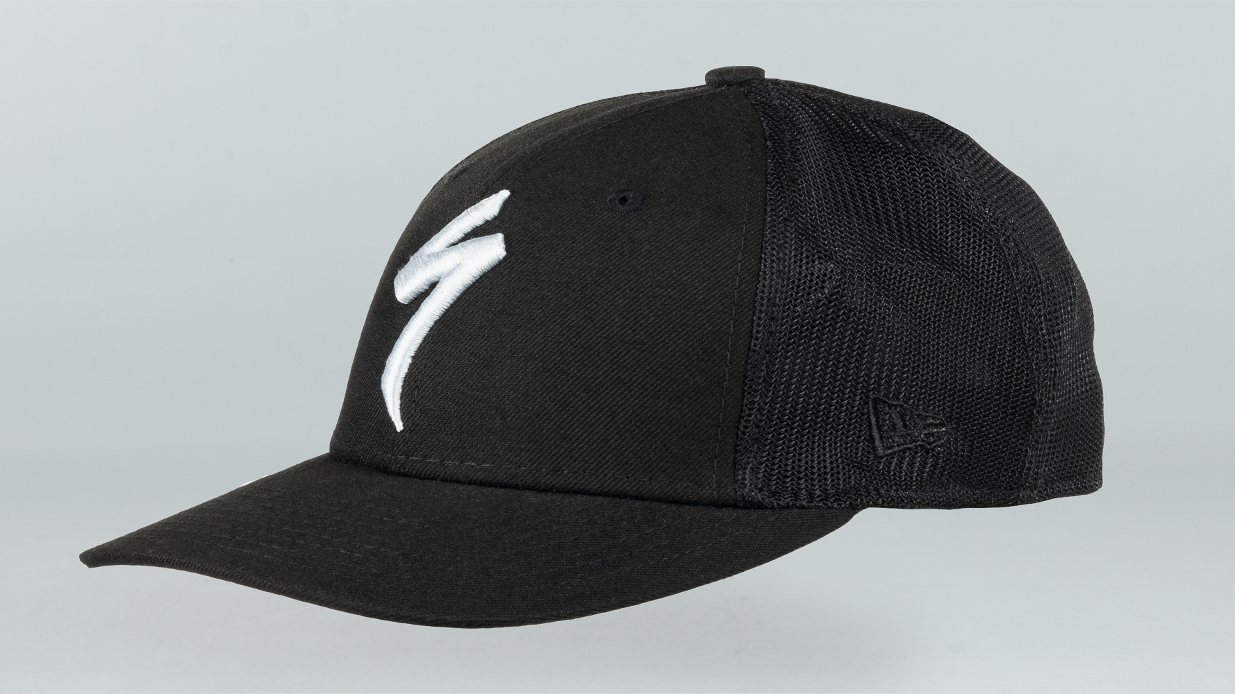 Specialized New Era S-Logo Trucker Hat (Black/Dove Grey