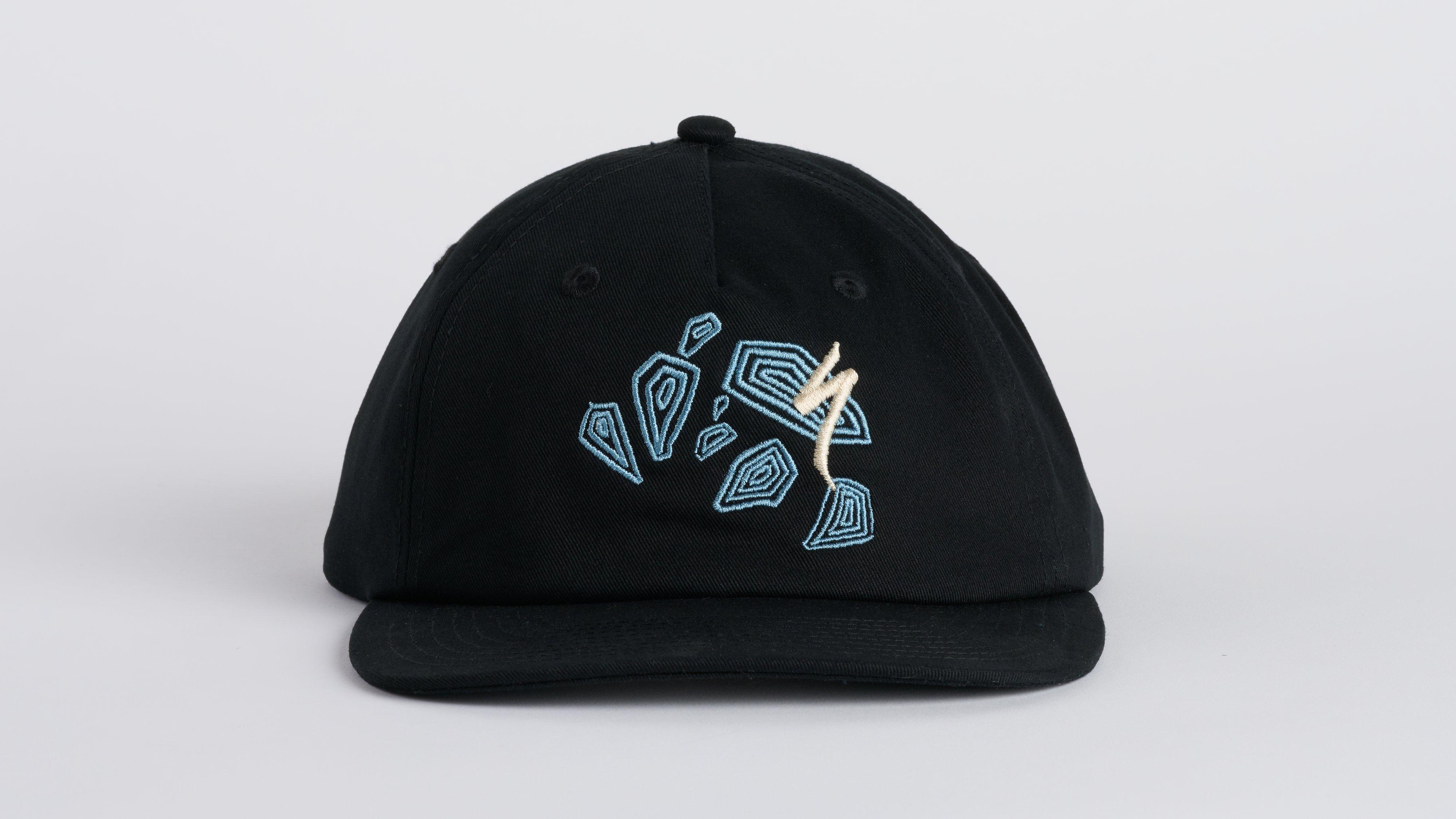 30日間満足保証対象】ABSTRACT 5-PANEL PINCH FRONT HAT BLK OSFA(ワン ...