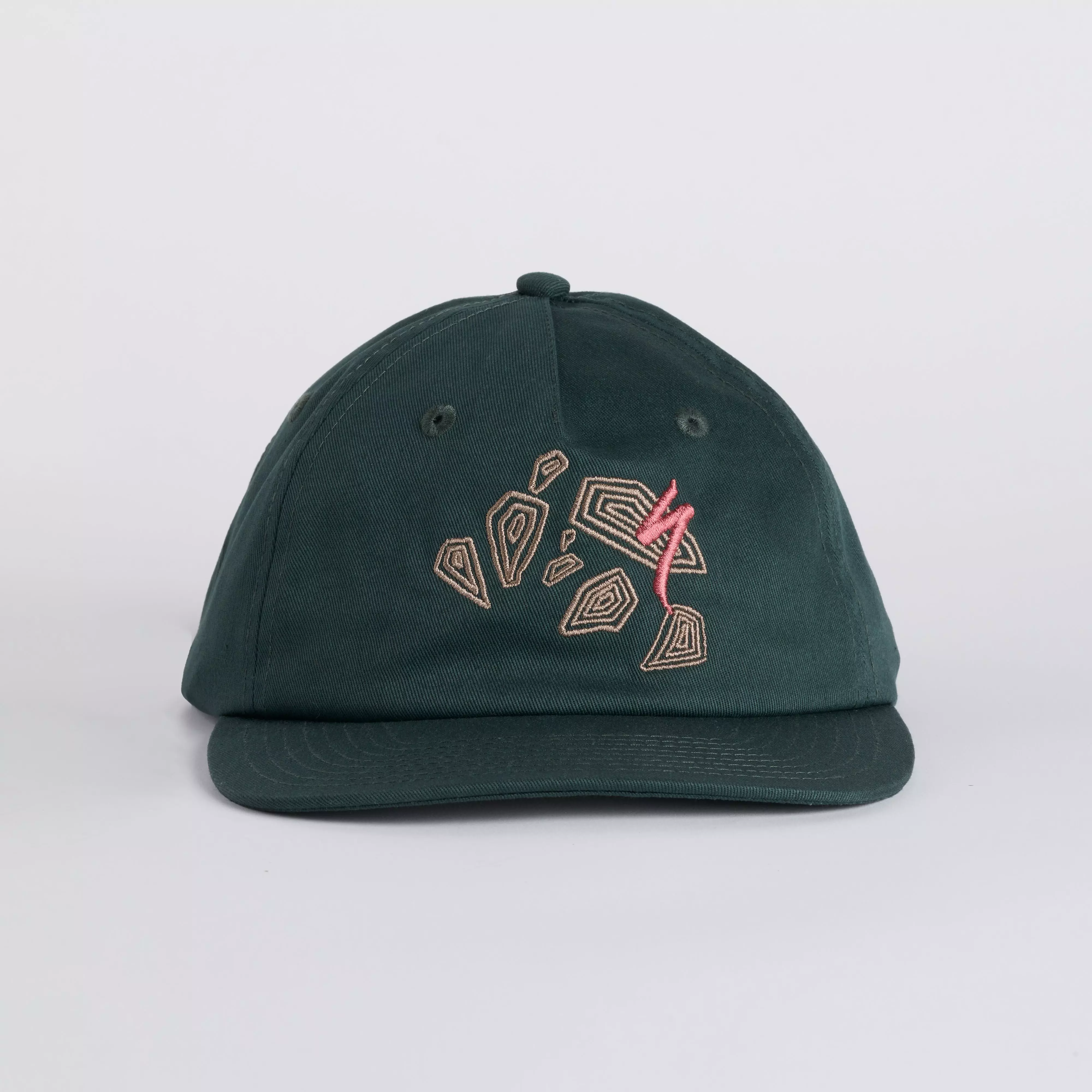 Abstract 5-Panel Pinch Front Hat