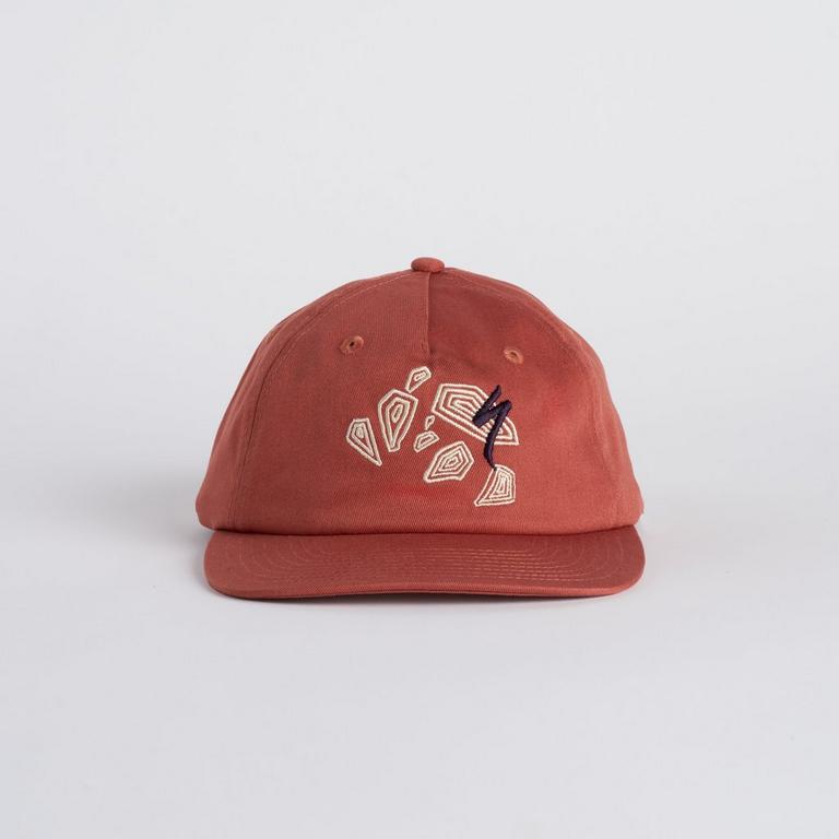 Abstract 5-Panel Pinch Front Hat