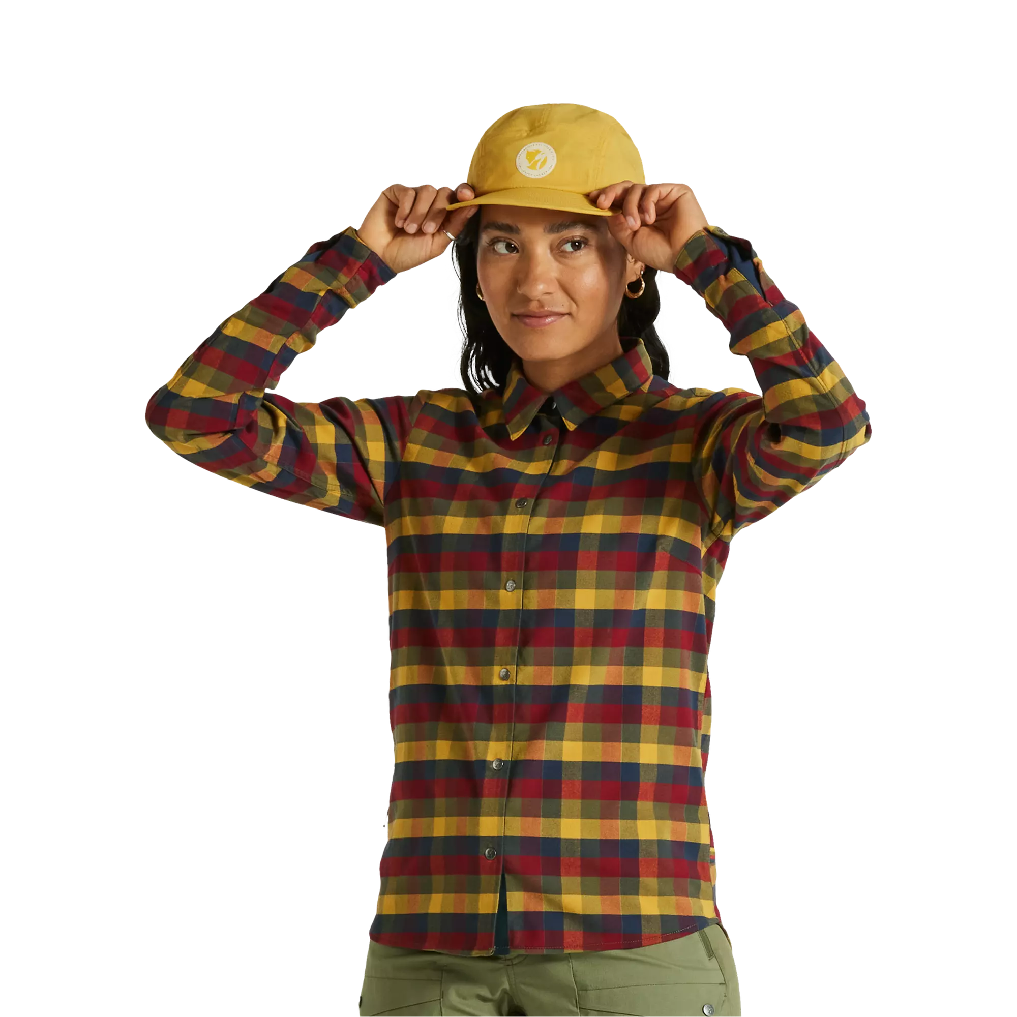 Women's Specialized/Fjällräven Rider's Flannel Shirt