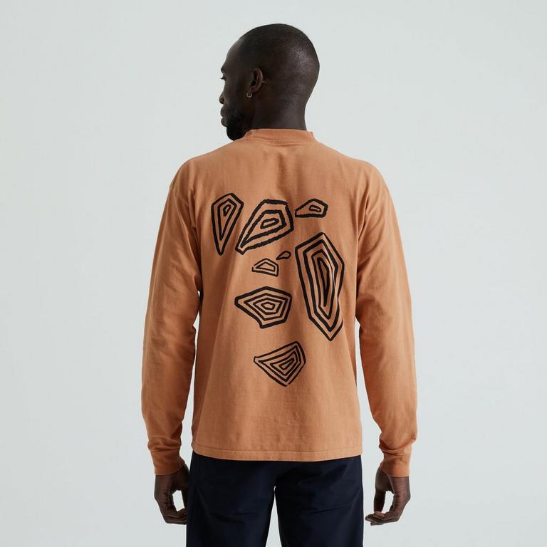 Graphic Long Sleeve Relaxed T-Shirt