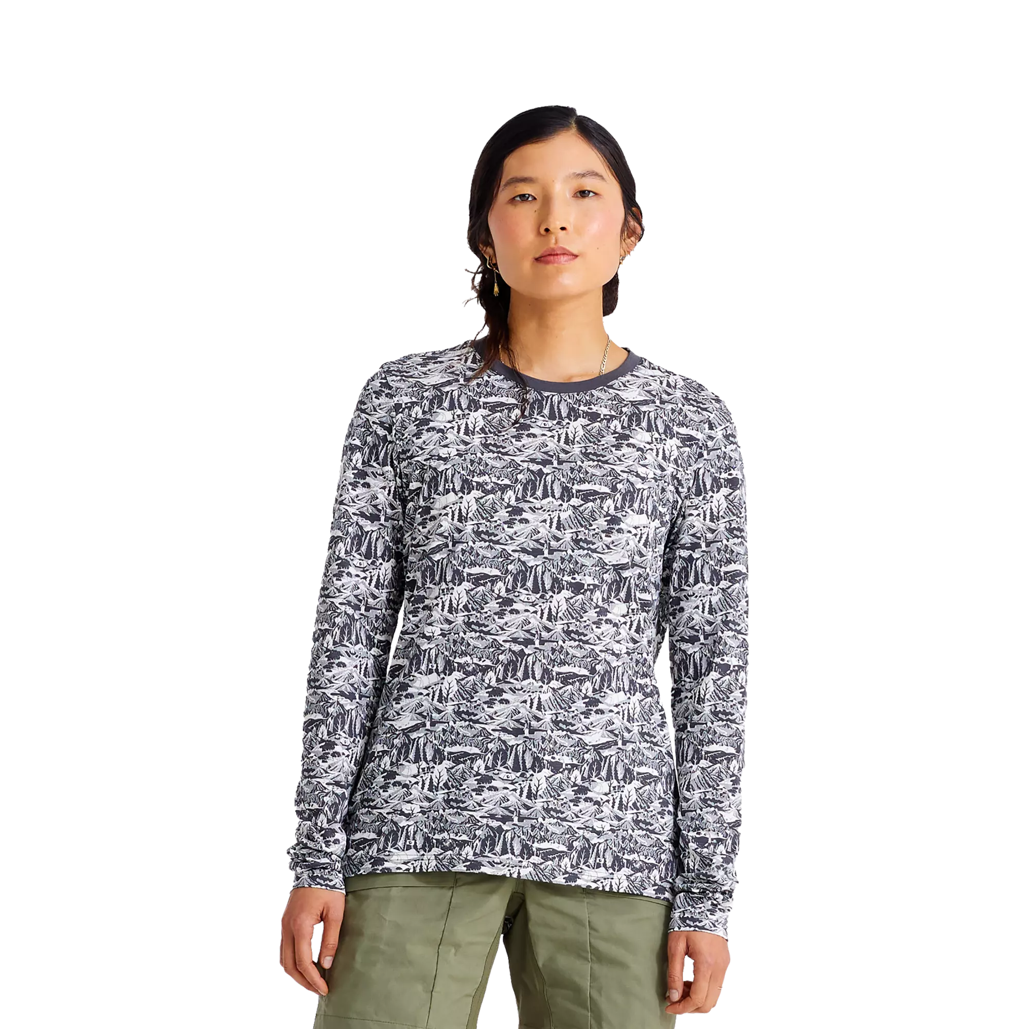 Women's Specialized/Fjällräven Cotton Caliswe Long Sleeve Tee