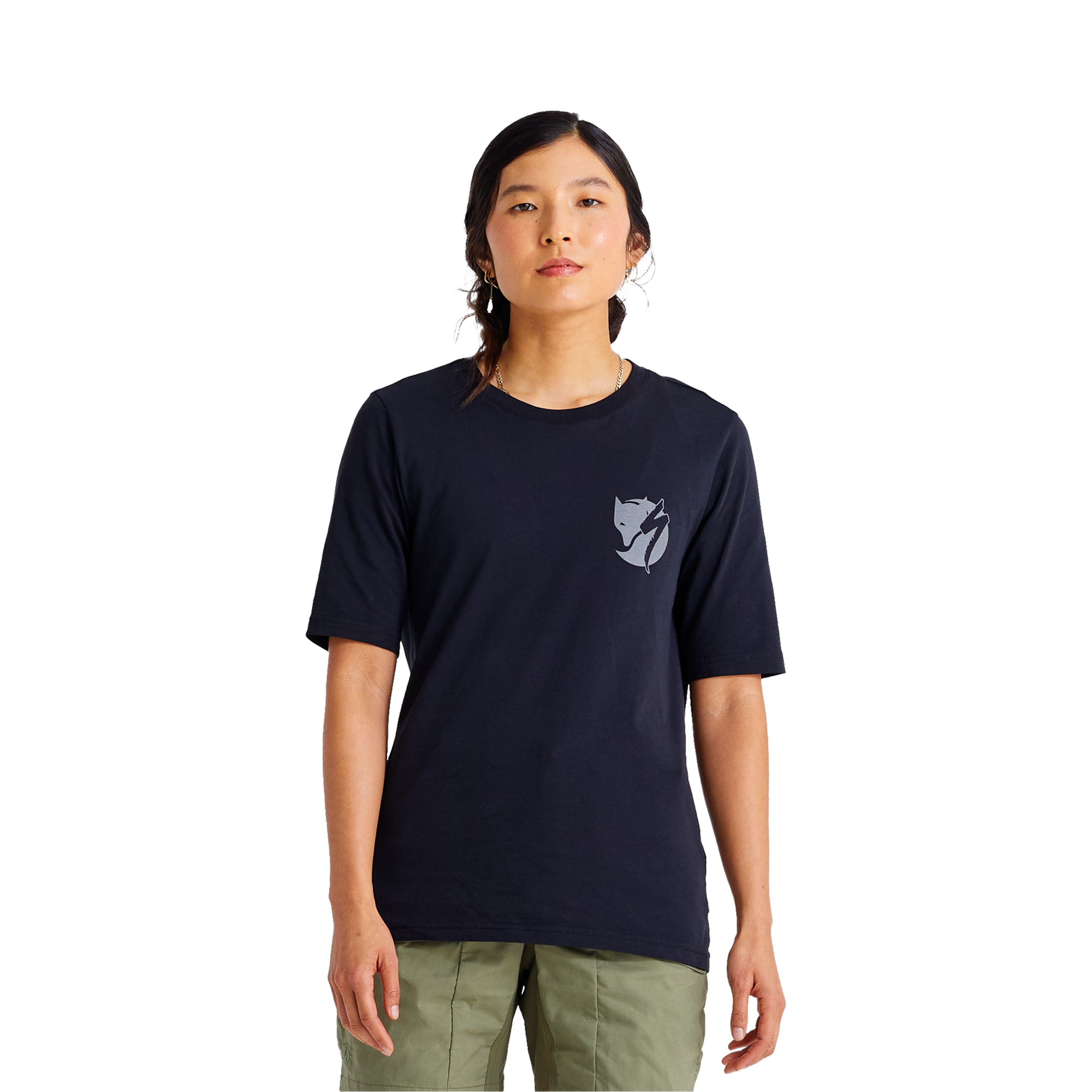T-shirt à manches courtes Femme en coton - Pocket S/F