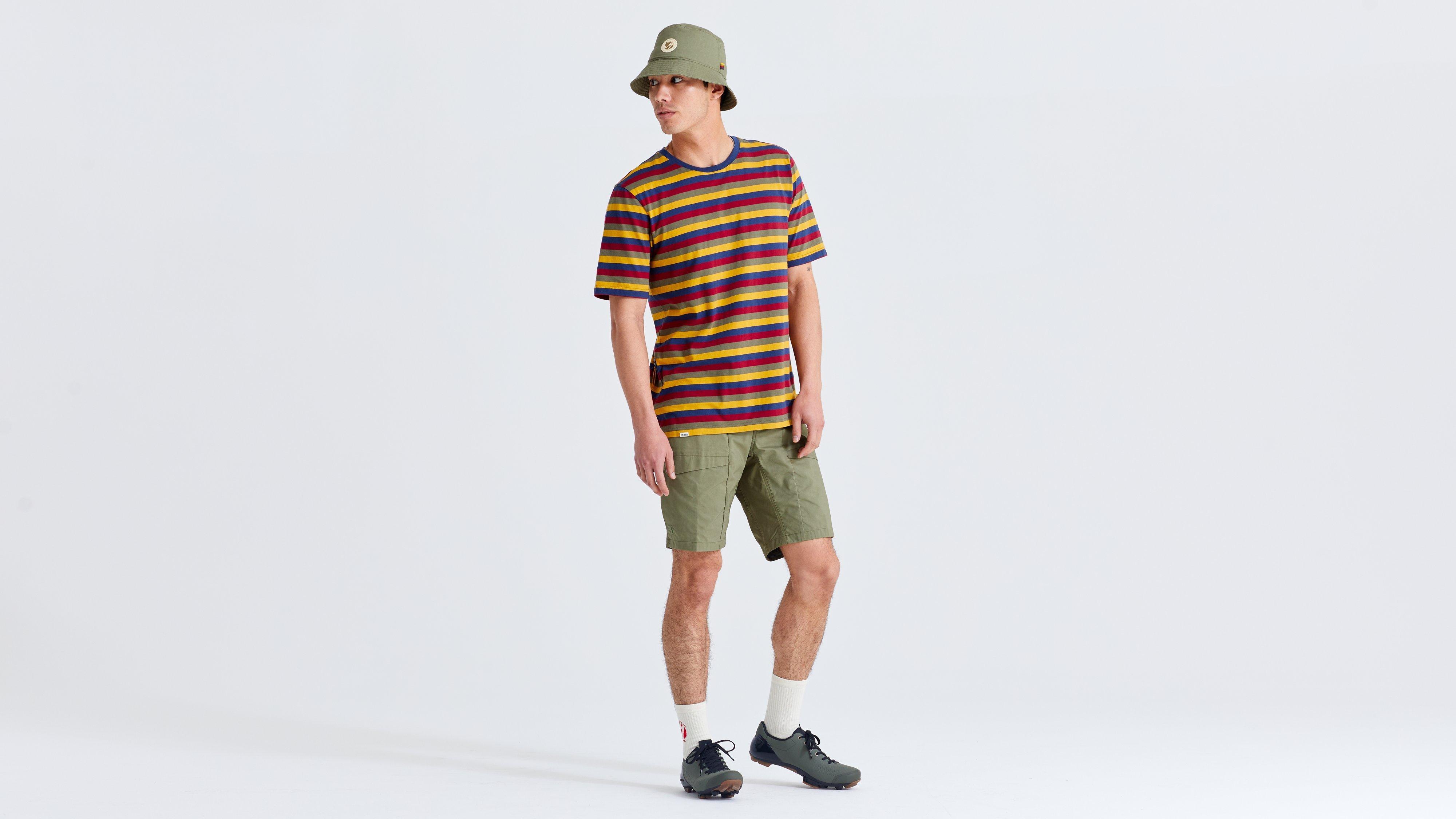 Men's Specialized/Fjällräven Cotton Striped Short Sleeve Tee