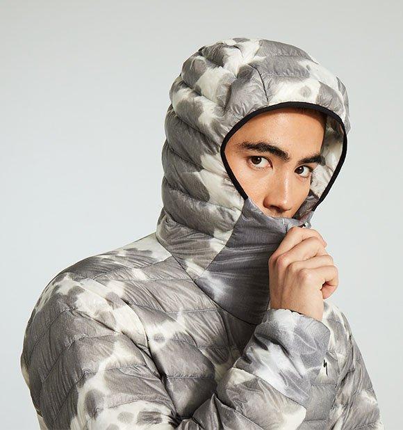 Packable camo hot sale down jacket