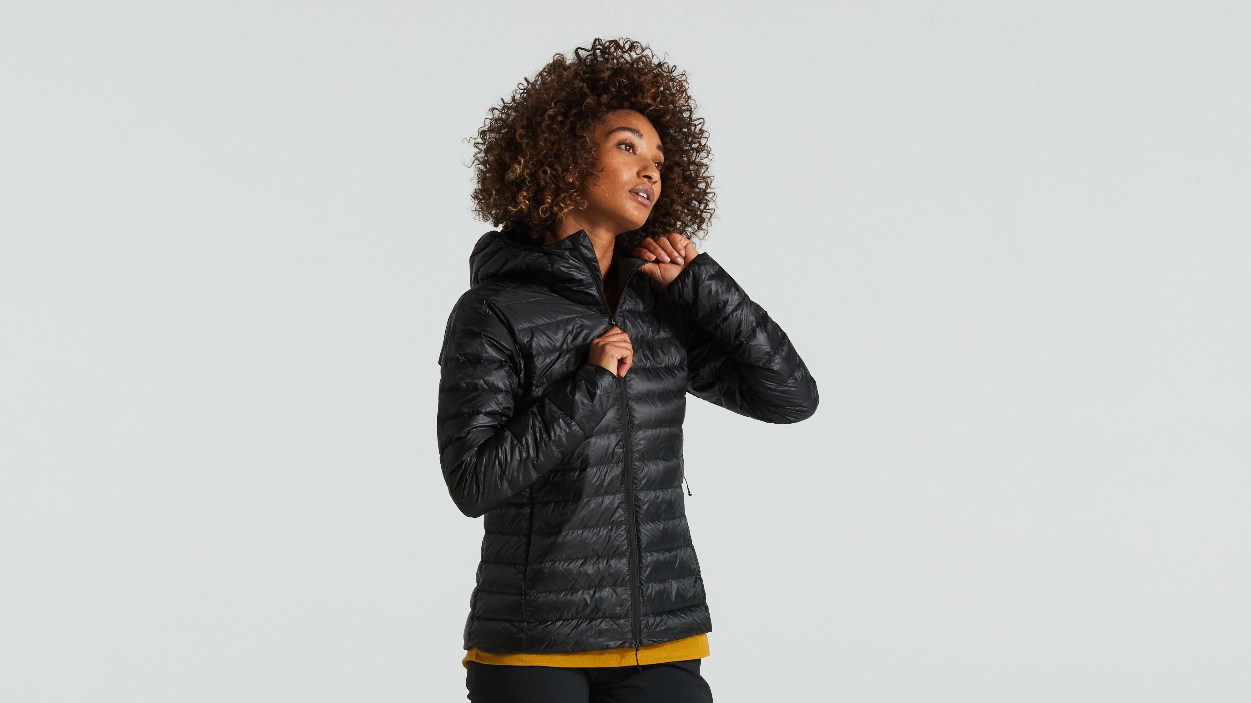 WOMEN'S PACKABLE DOWN JACKET BLK S(S ブラック): アパレル ...