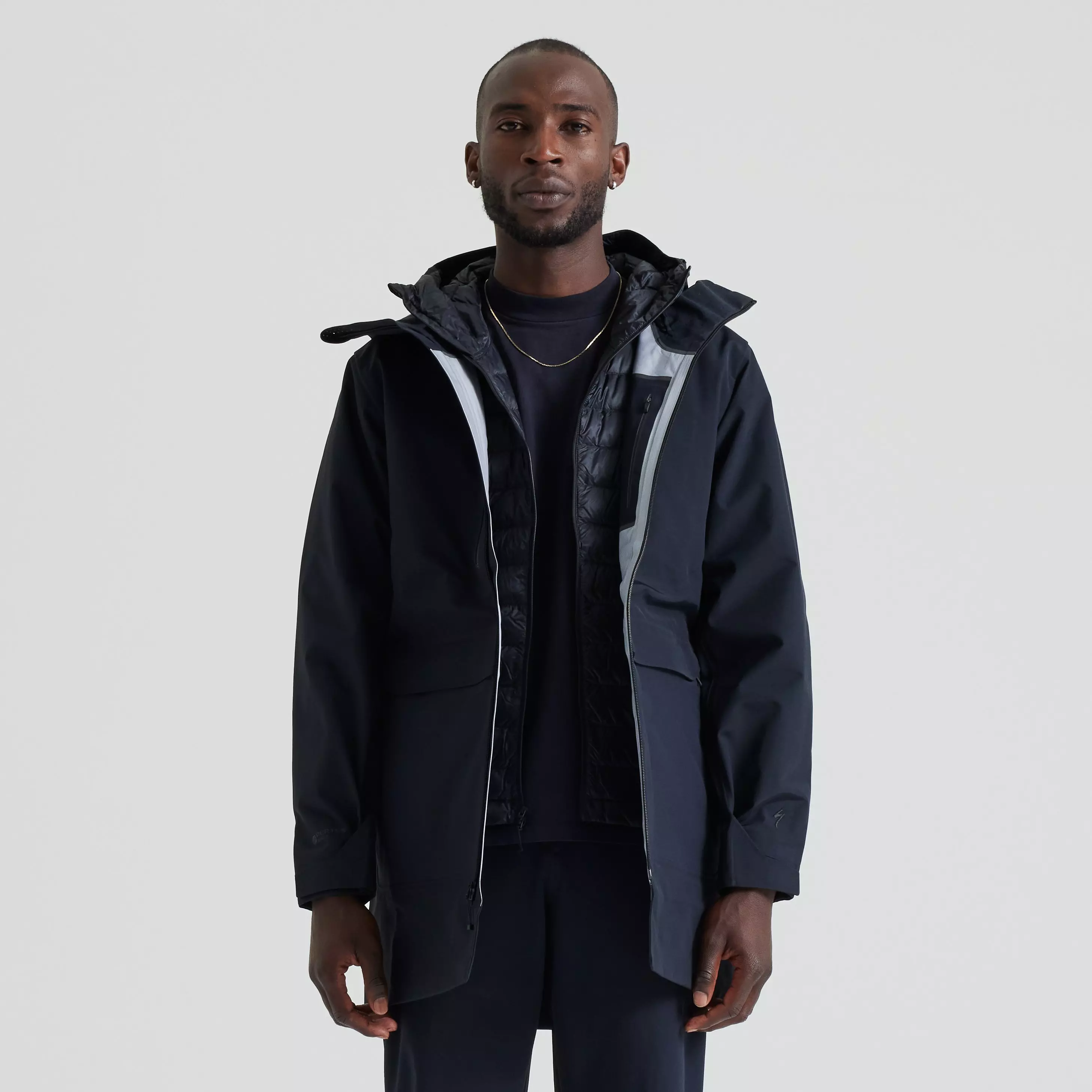 3-Layer Hooded Shell Parka