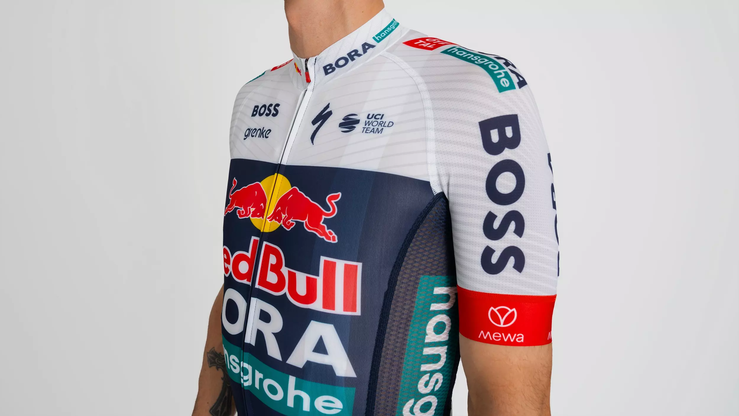 Red Bull - BORA - hansgrohe Short Sleeve Replica Jersey