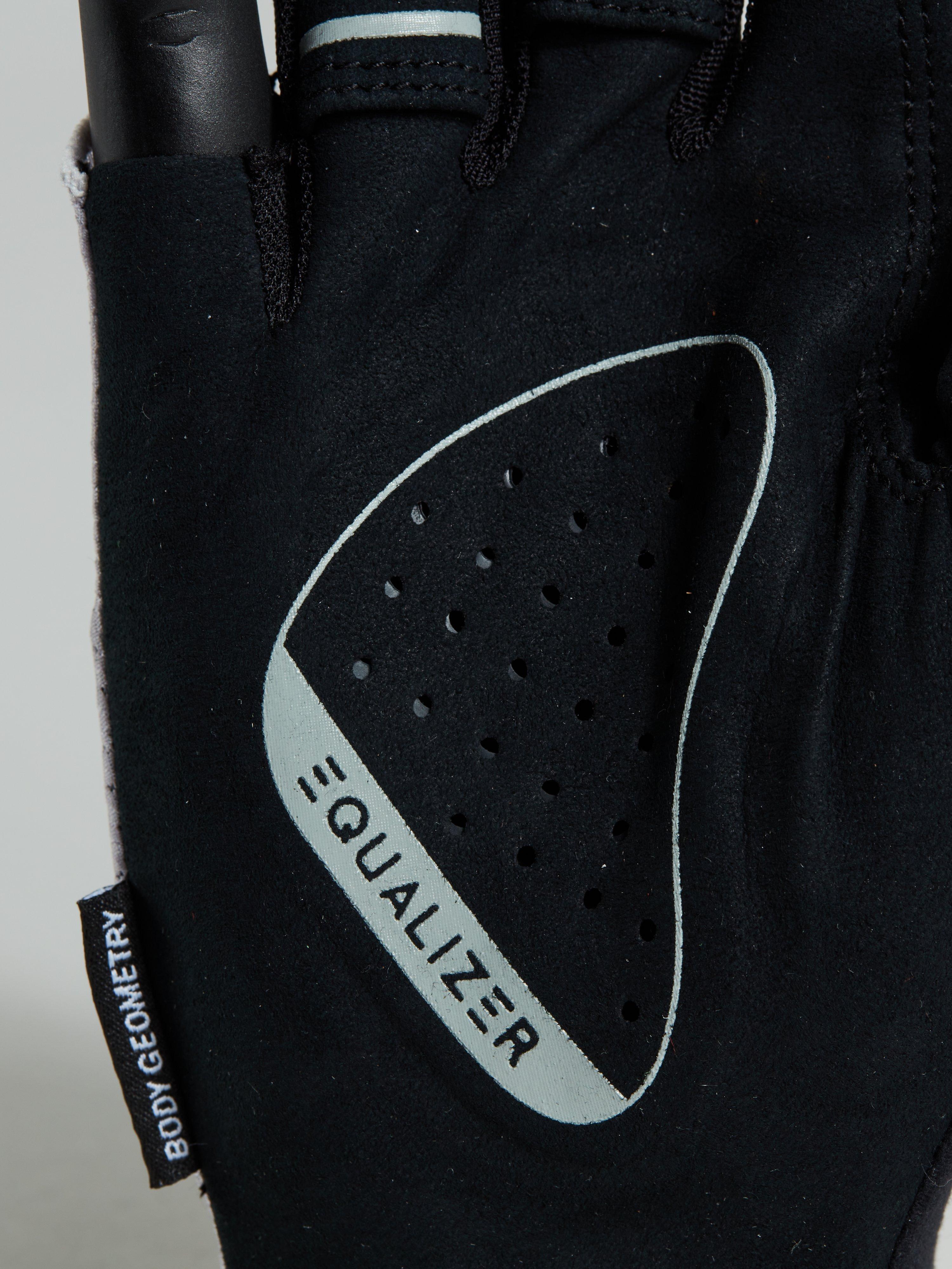 MEN'S BODY GEOMETRY GRAIL GLOVE SHORT FINGER SIL S(S シルバー