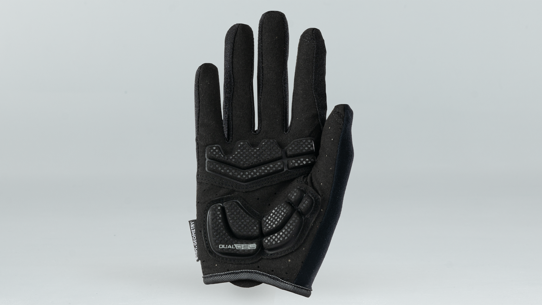 WOMEN'S BODY GEOMETRY DUAL-GEL LONG FINGER GLOVES BLK S(S ブラック