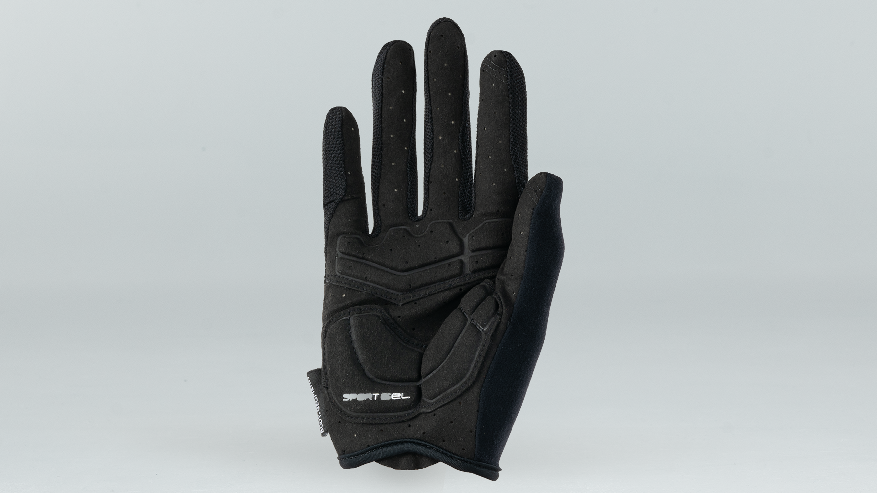 MEN'S BODY GEOMETRY SPORT GEL GLOVE LONG FINGER BLK M(M ブラック