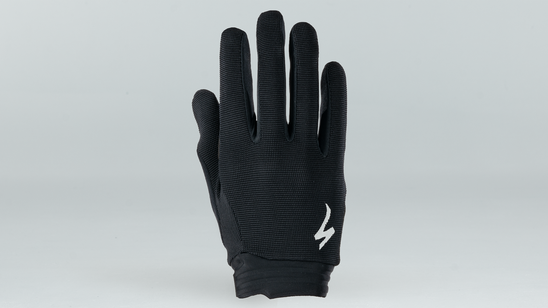 WOMEN'S TRAIL GLOVE LONG FINGER BLK M(M ブラック): グローブ