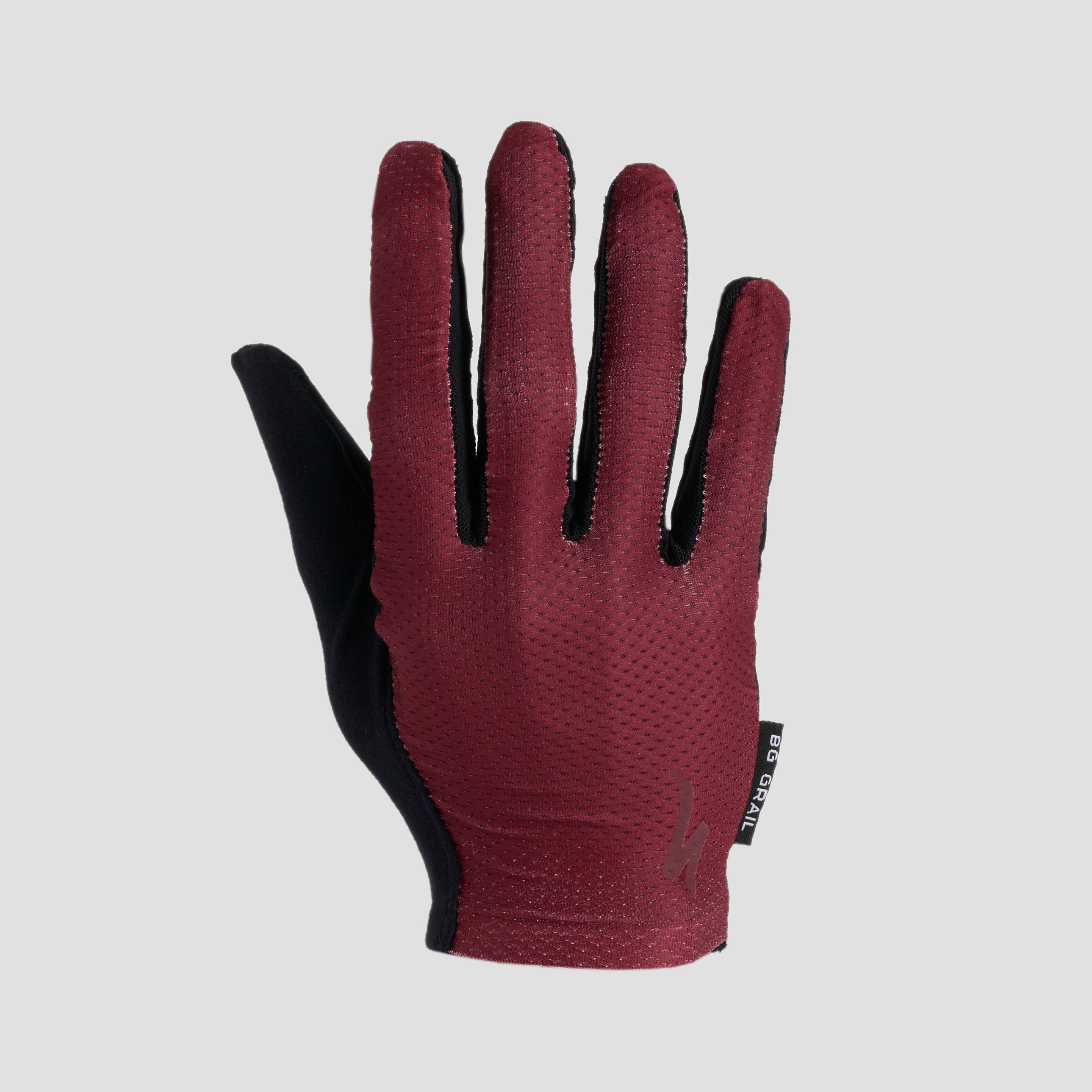 Men s Body Geometry Grail Long Finger Gloves www.specialized