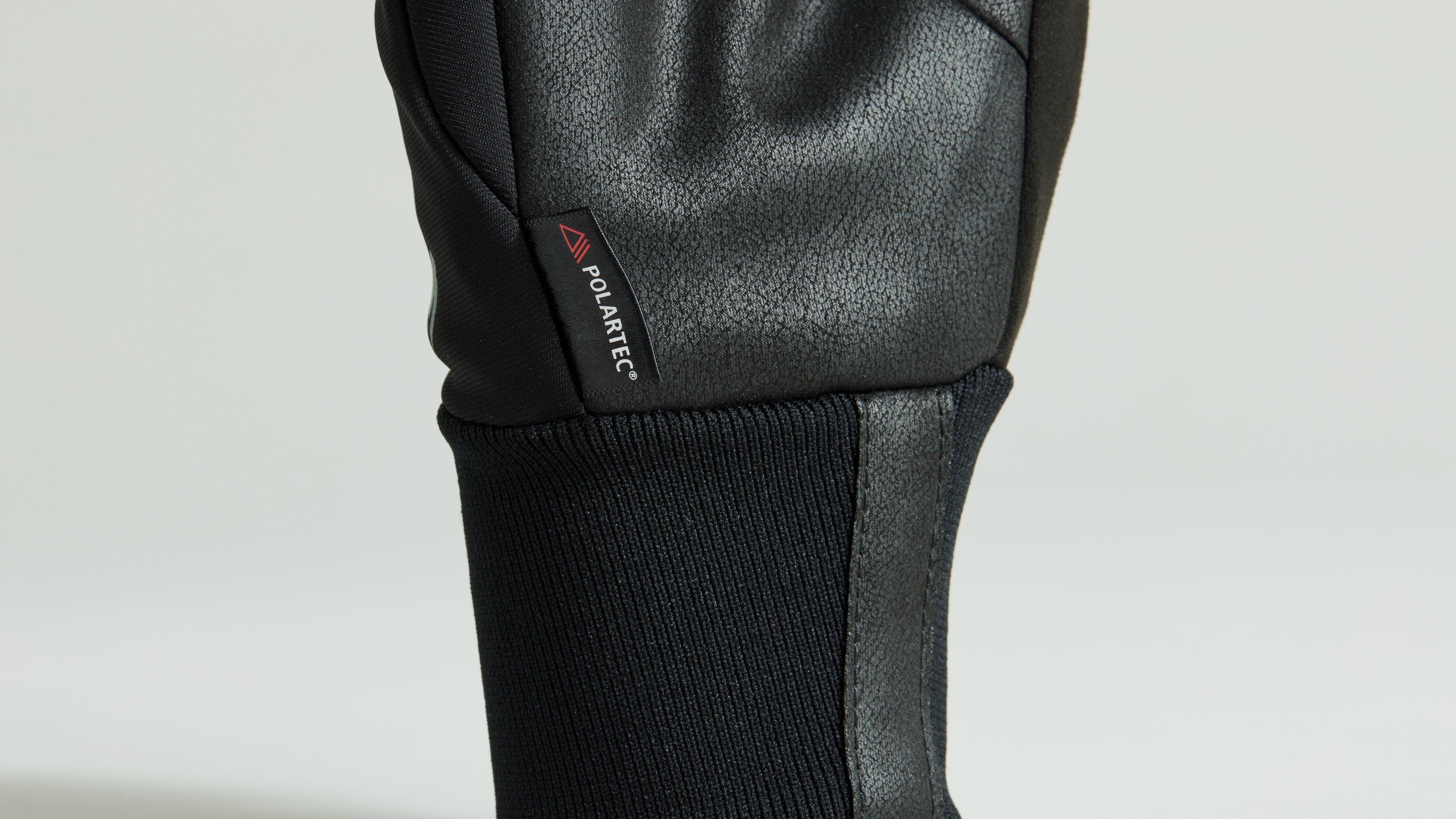 SOFTSHELL DEEP WINTER GLOVE LONG FINGER BLK XL(XL ブラック