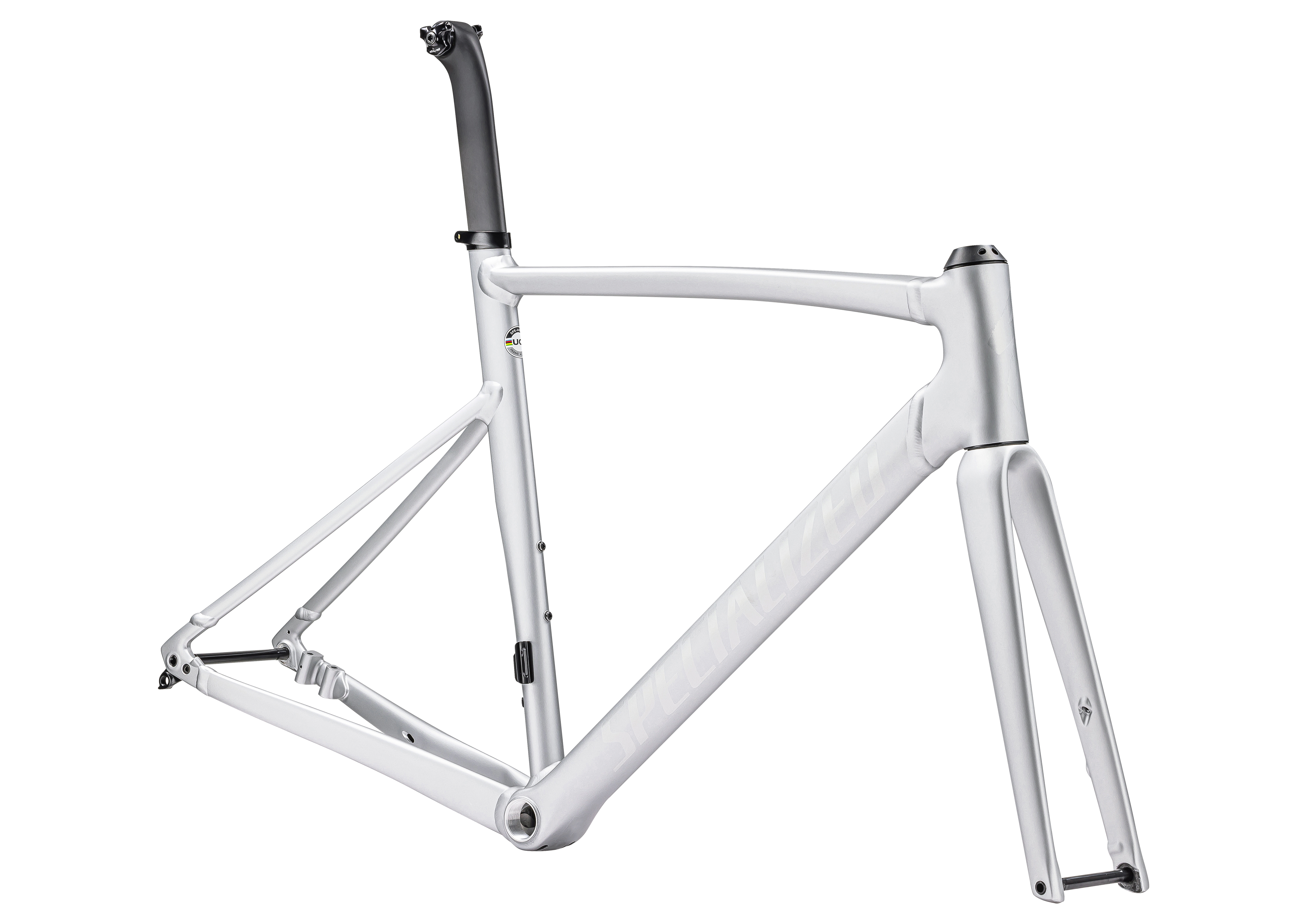 ALLEZ SPRINT FRAMESET SILDST/TRNSP 56(56 サテンシルバーダスト/グロストランスペアレントデカール): バイク｜ スペシャライズドオンラインストア