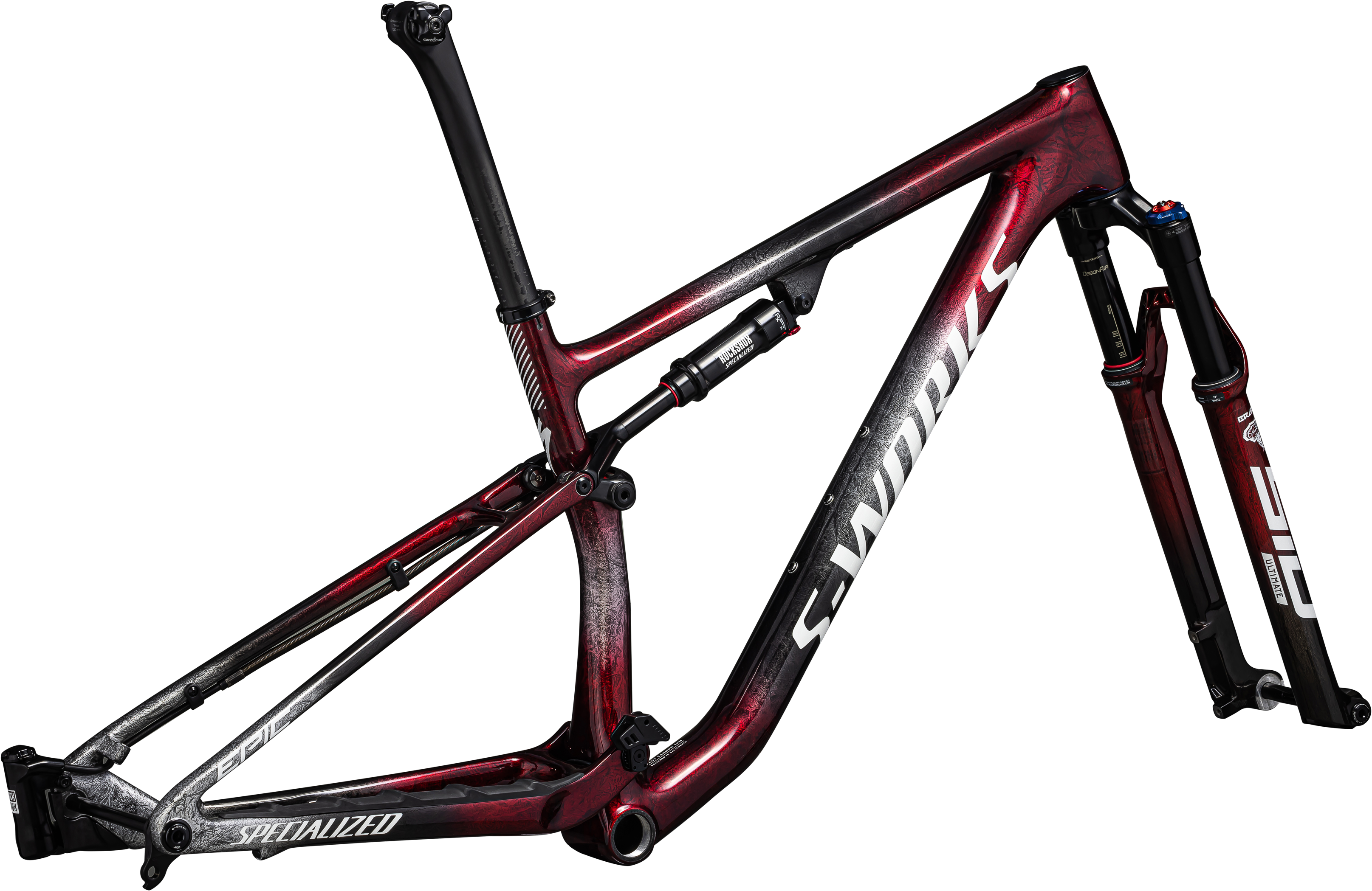 無金利キャンペーン対象】S-WORKS EPIC FRAMESET REDTNT/BLKTNT/FLKSIL