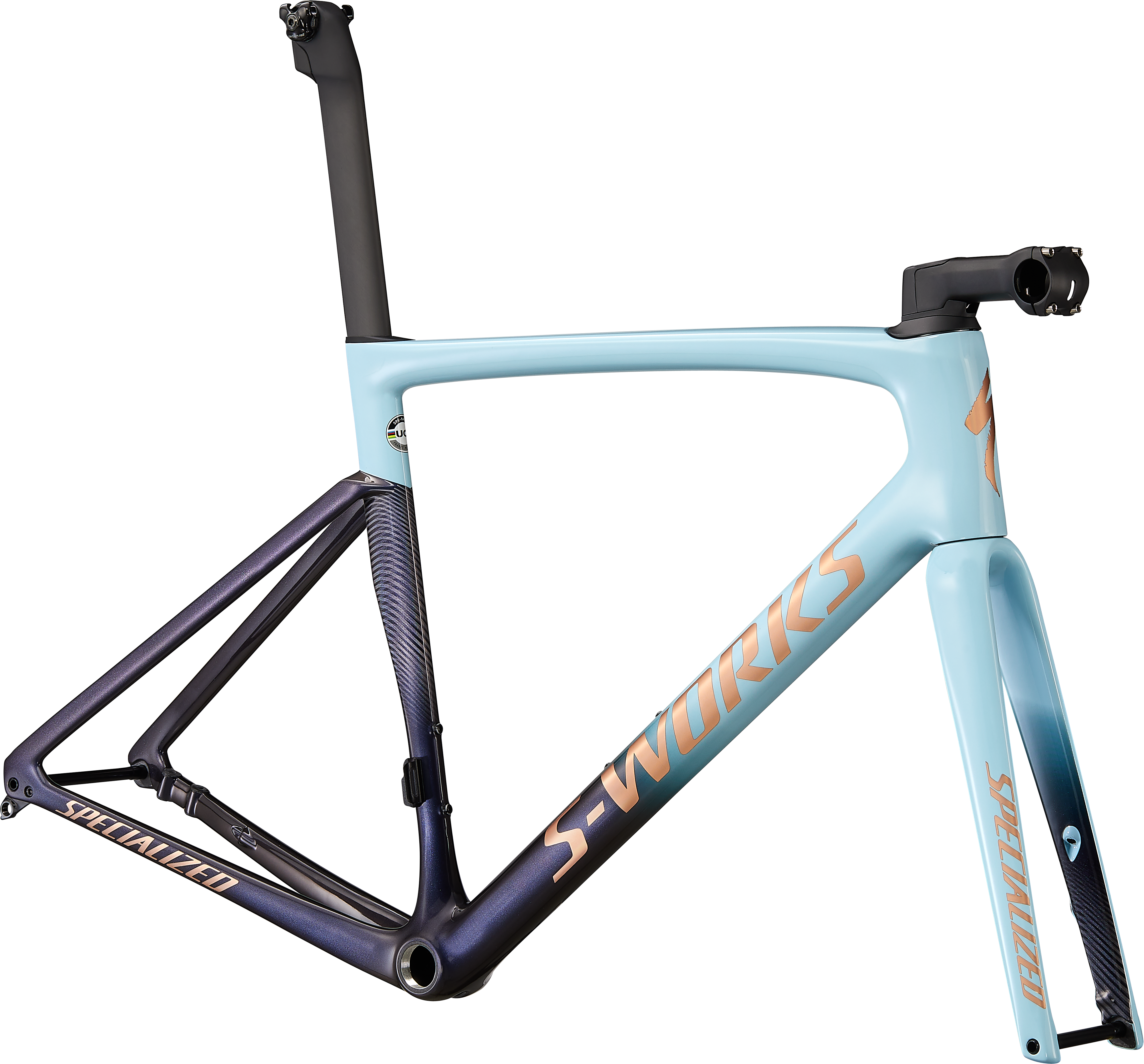 Tarmac sl7 allez sprint用 ゼロオフセット シートポスト 380mm